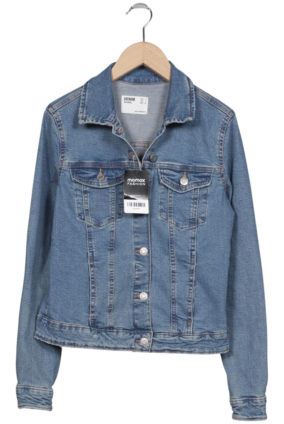 

bershka Damen Jacke, blau, Gr. 36