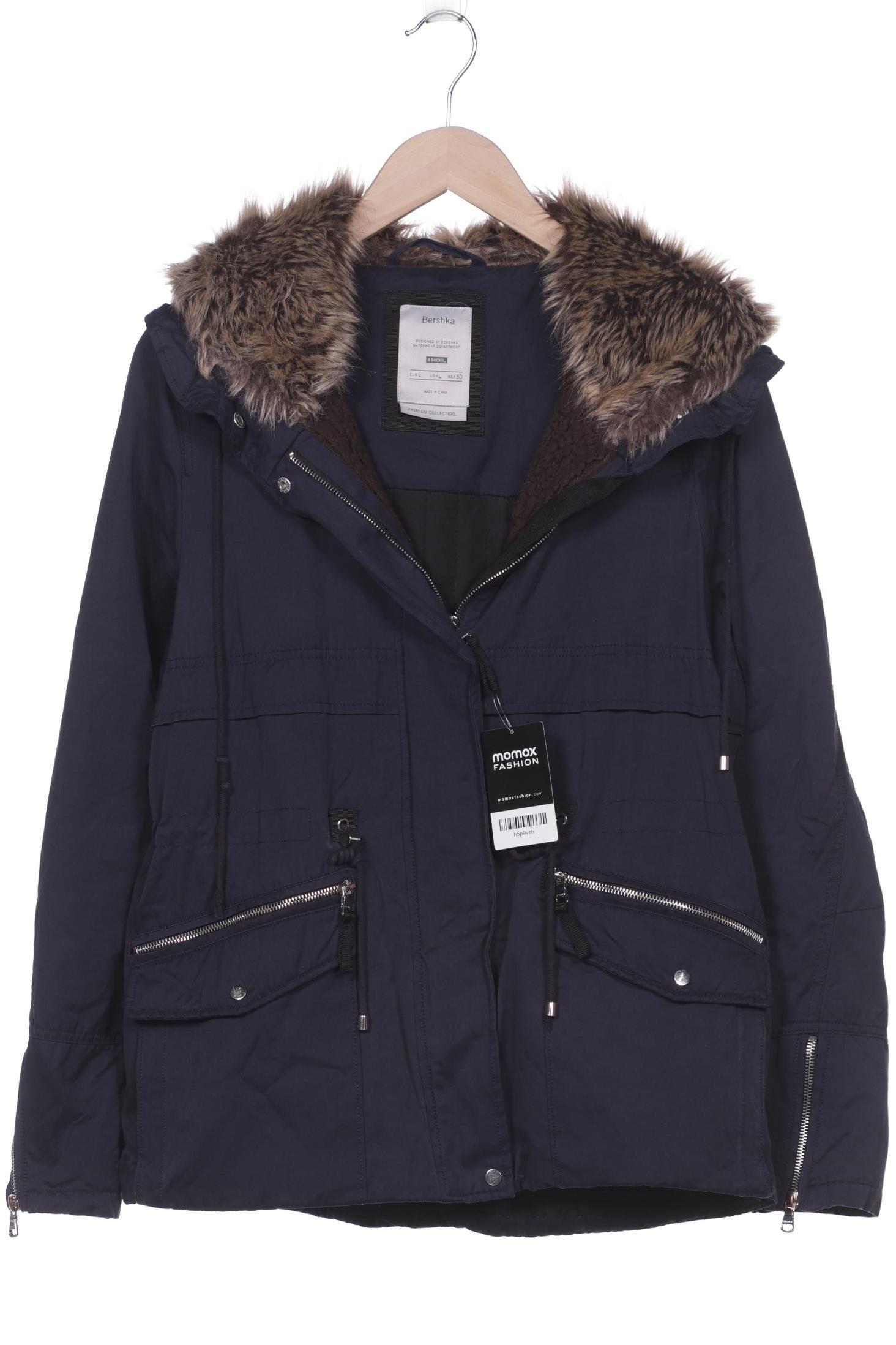 

bershka Damen Jacke, marineblau