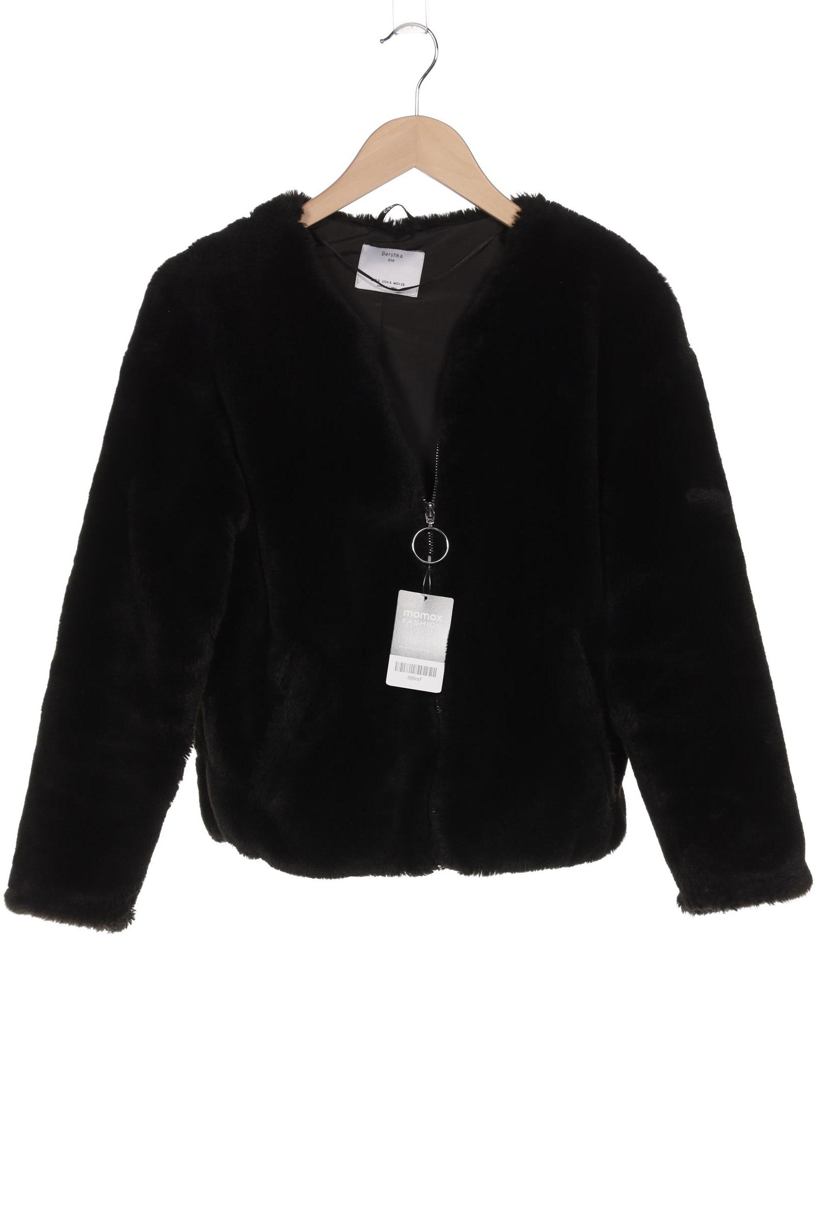 

bershka Damen Jacke, schwarz, Gr. 36
