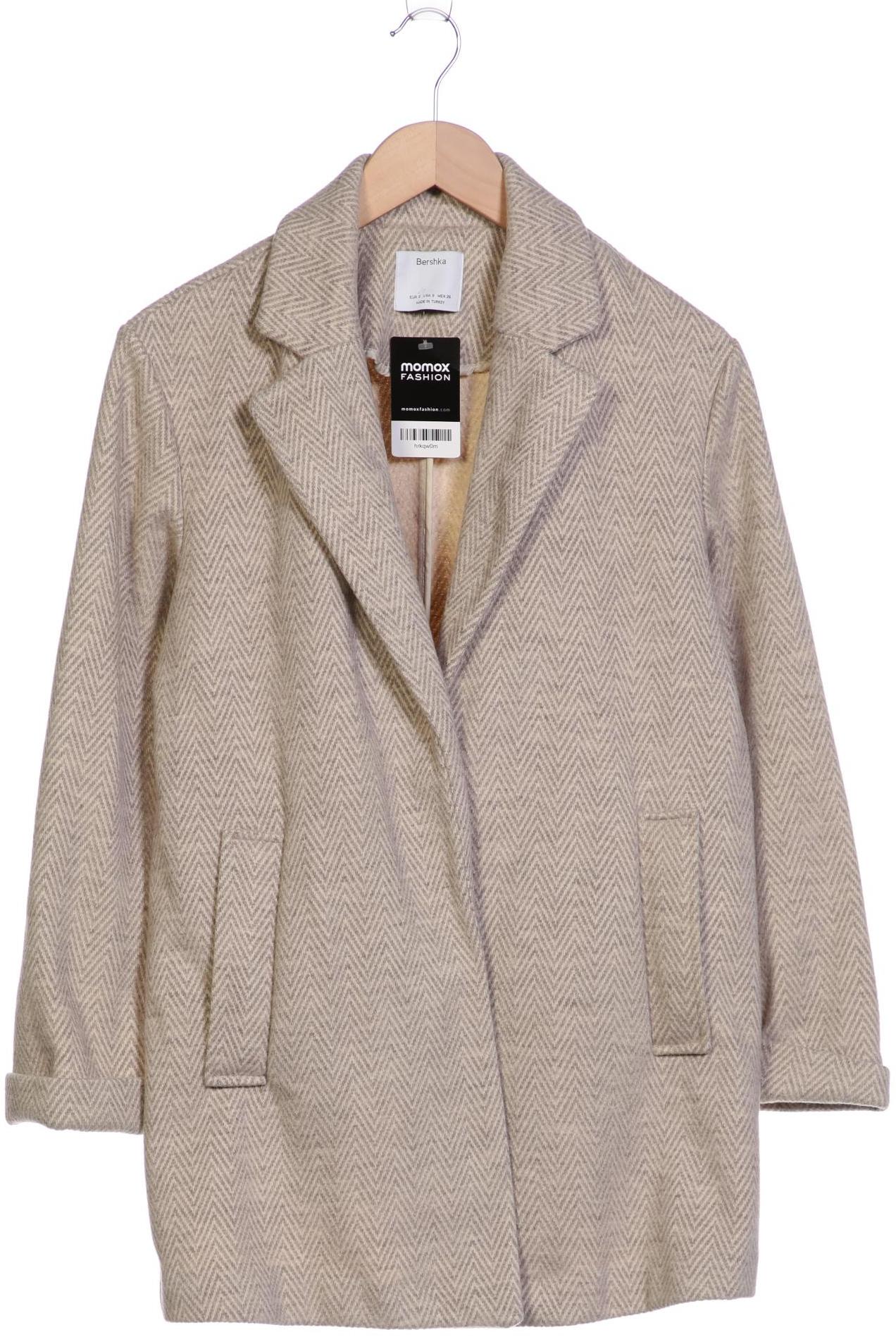 

bershka Damen Jacke, beige