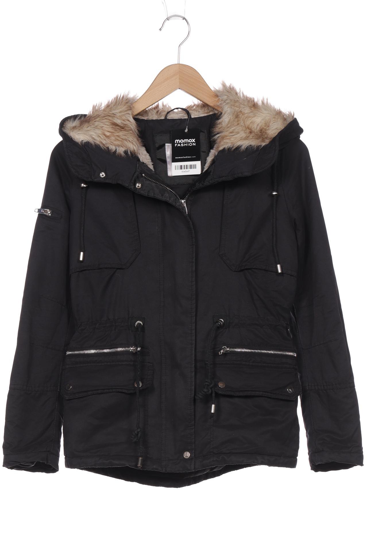 

bershka Damen Jacke, schwarz