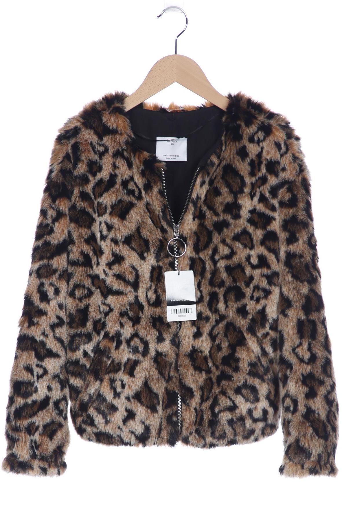 

bershka Damen Jacke, beige, Gr. 34