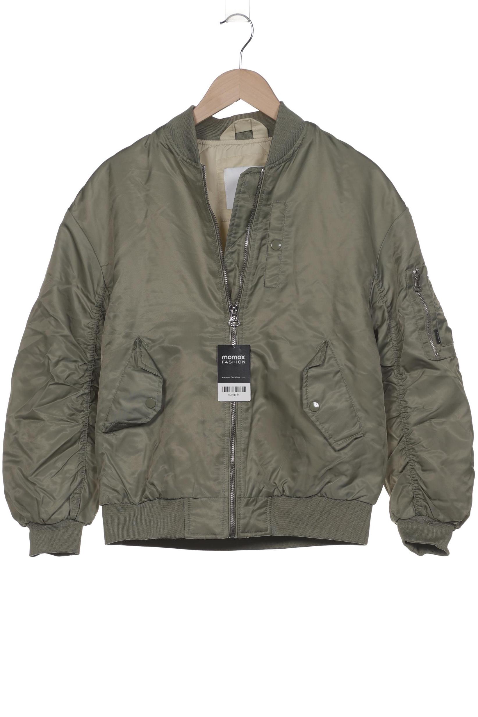 

bershka Damen Jacke, hellgrün, Gr. 38