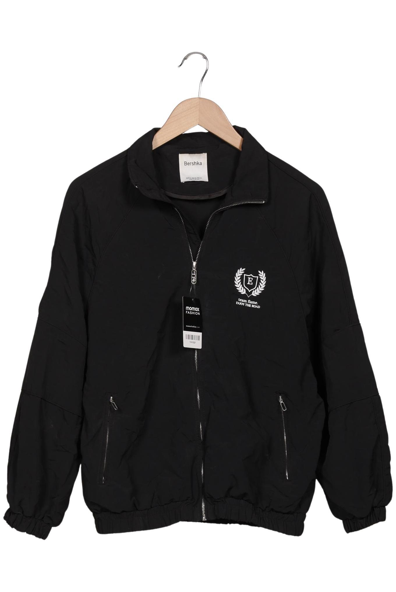 

bershka Damen Jacke, schwarz, Gr. 34