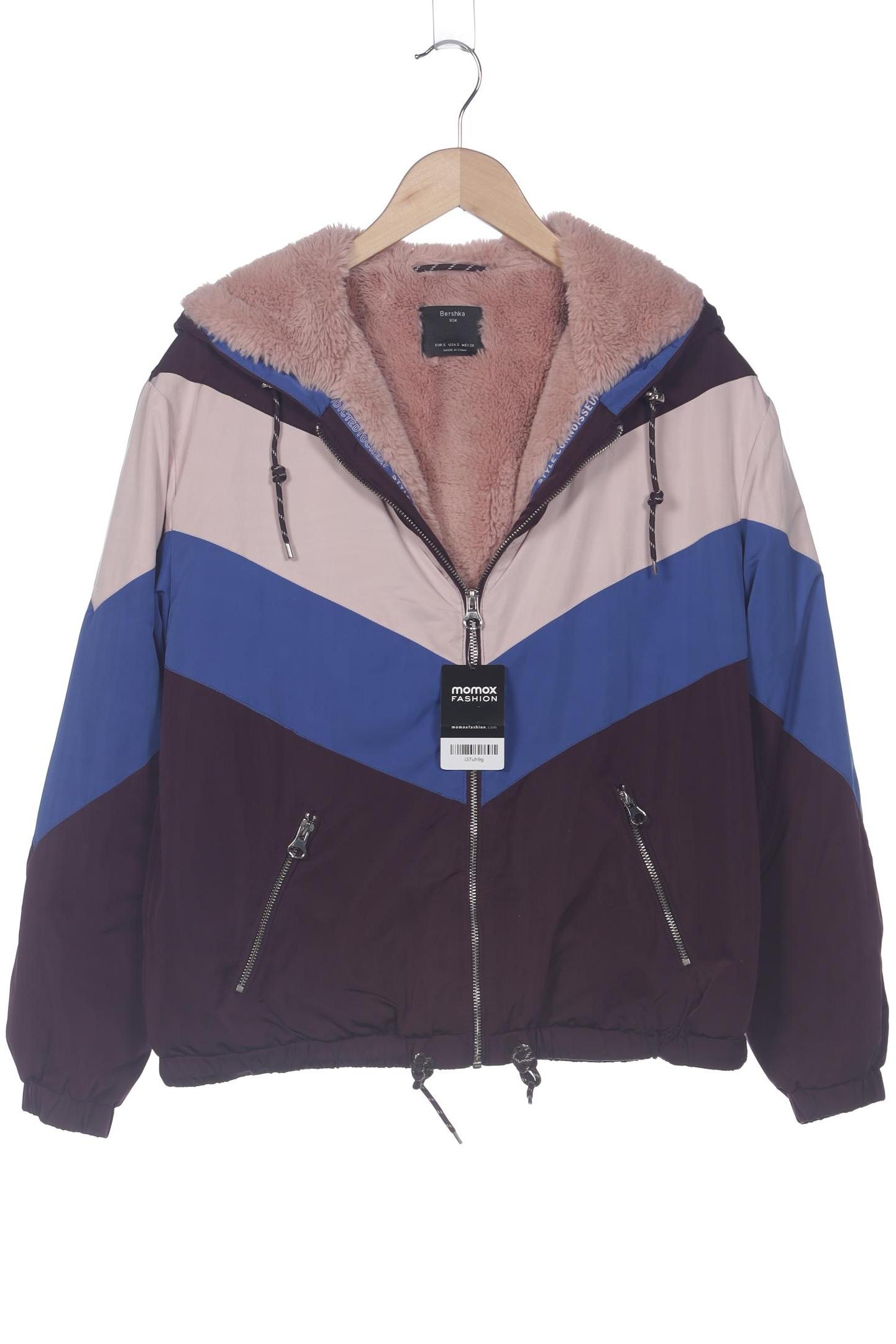 

bershka Damen Jacke, bordeaux, Gr. 36