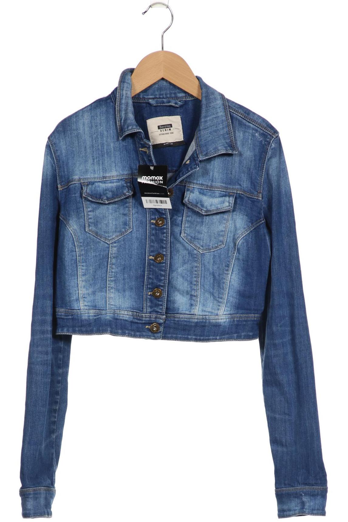 

bershka Damen Jacke, blau