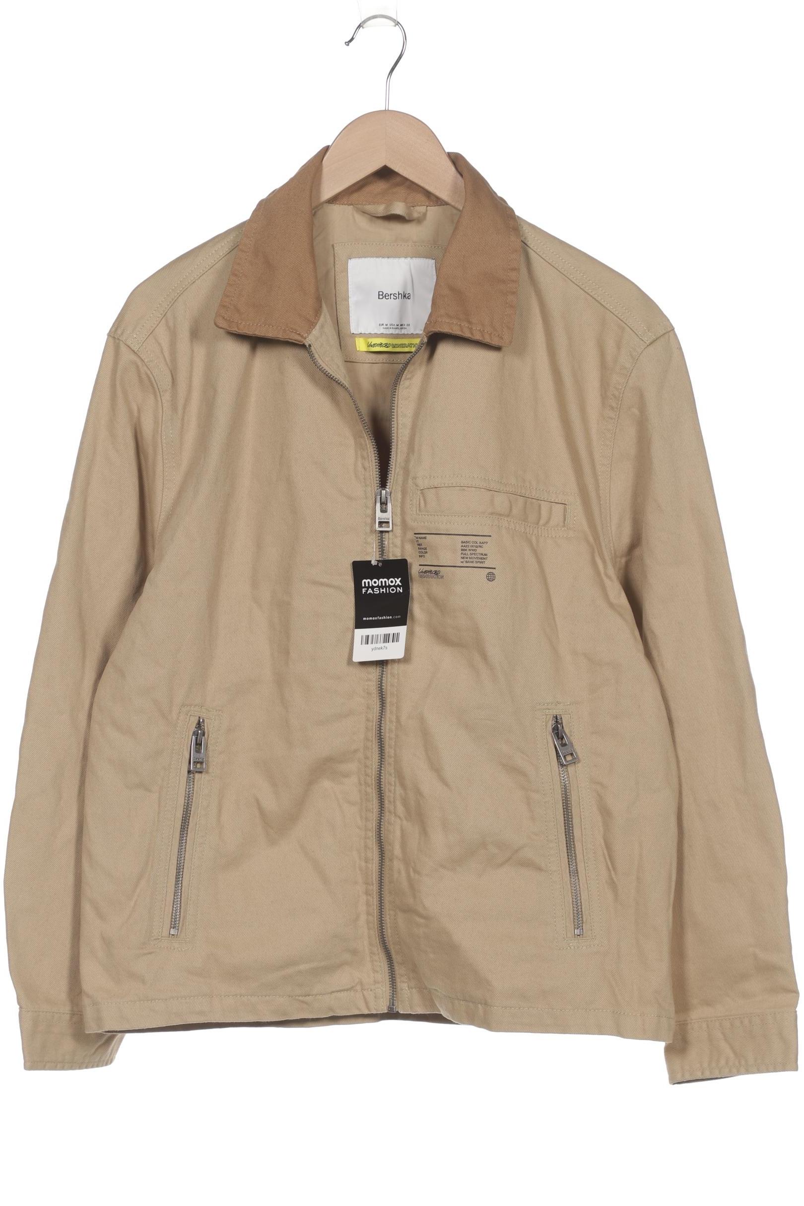 

bershka Damen Jacke, beige, Gr. 38