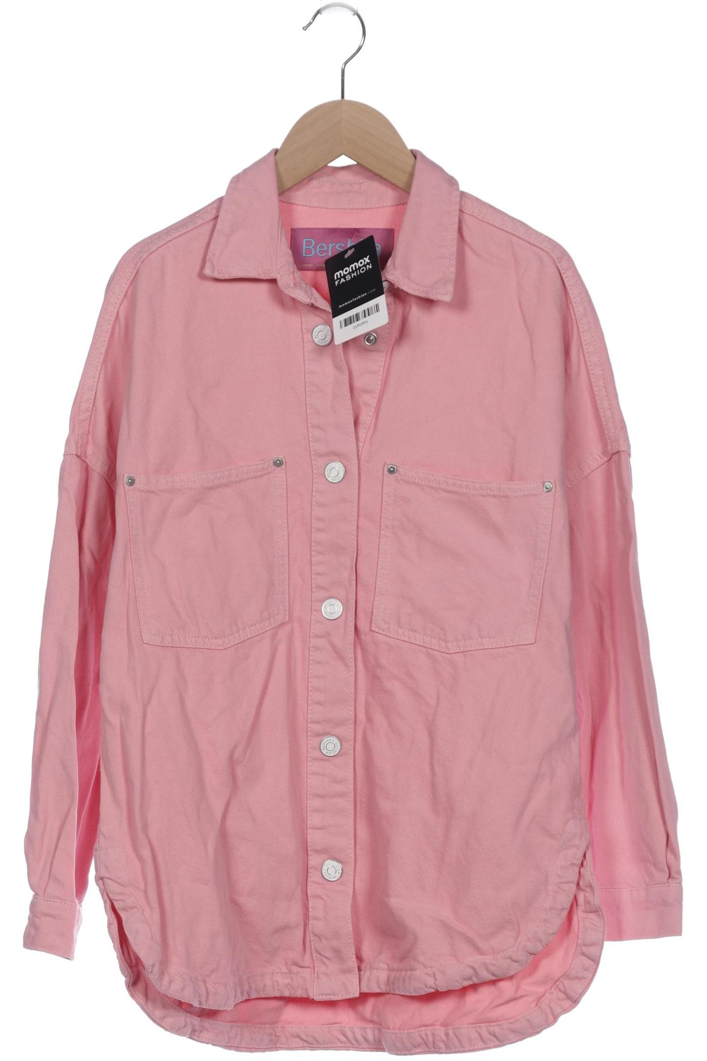 

bershka Damen Jacke, pink, Gr. 34