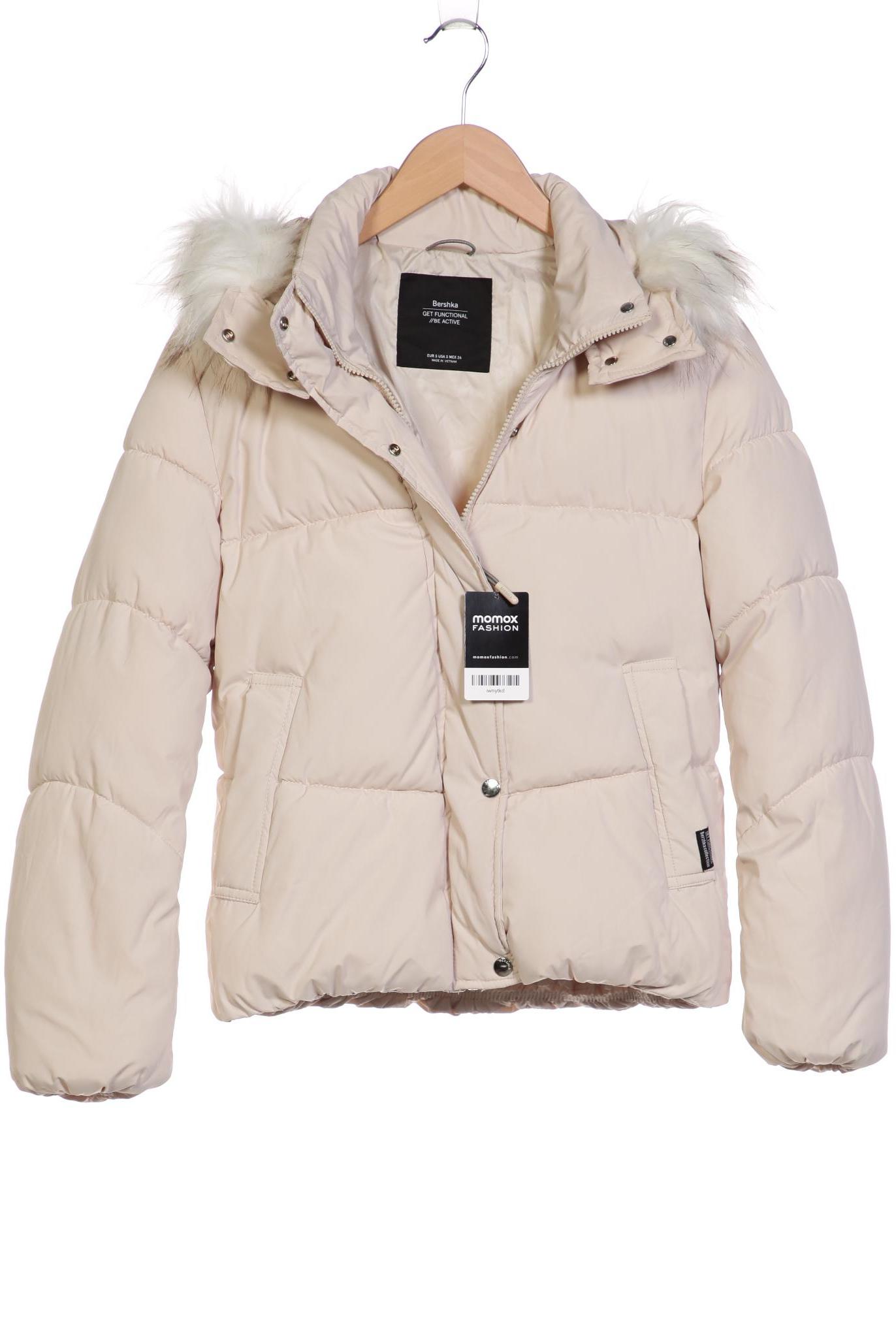 

bershka Damen Jacke, cremeweiß, Gr. 36