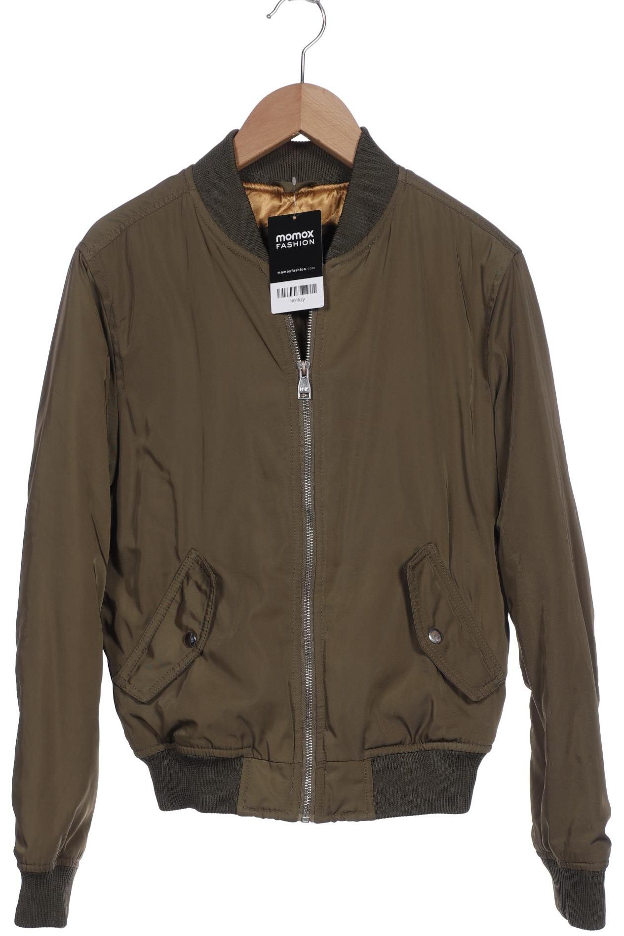 

bershka Damen Jacke, grün, Gr. 38