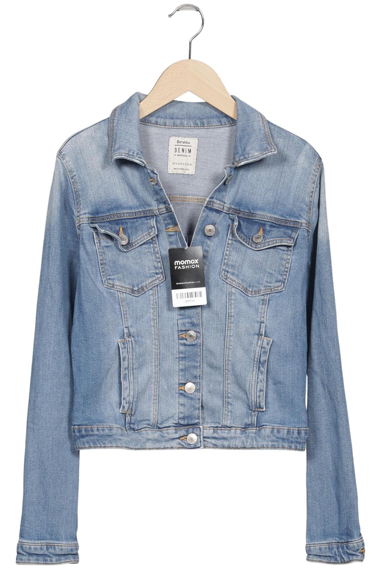 

bershka Damen Jacke, hellblau, Gr. 38