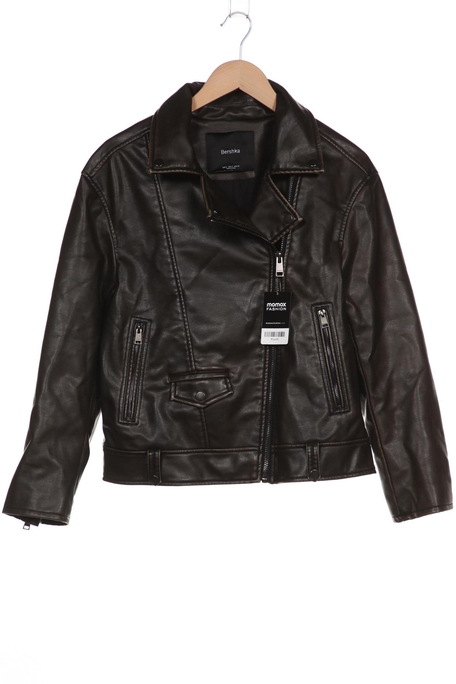 

bershka Damen Jacke, braun, Gr. 36