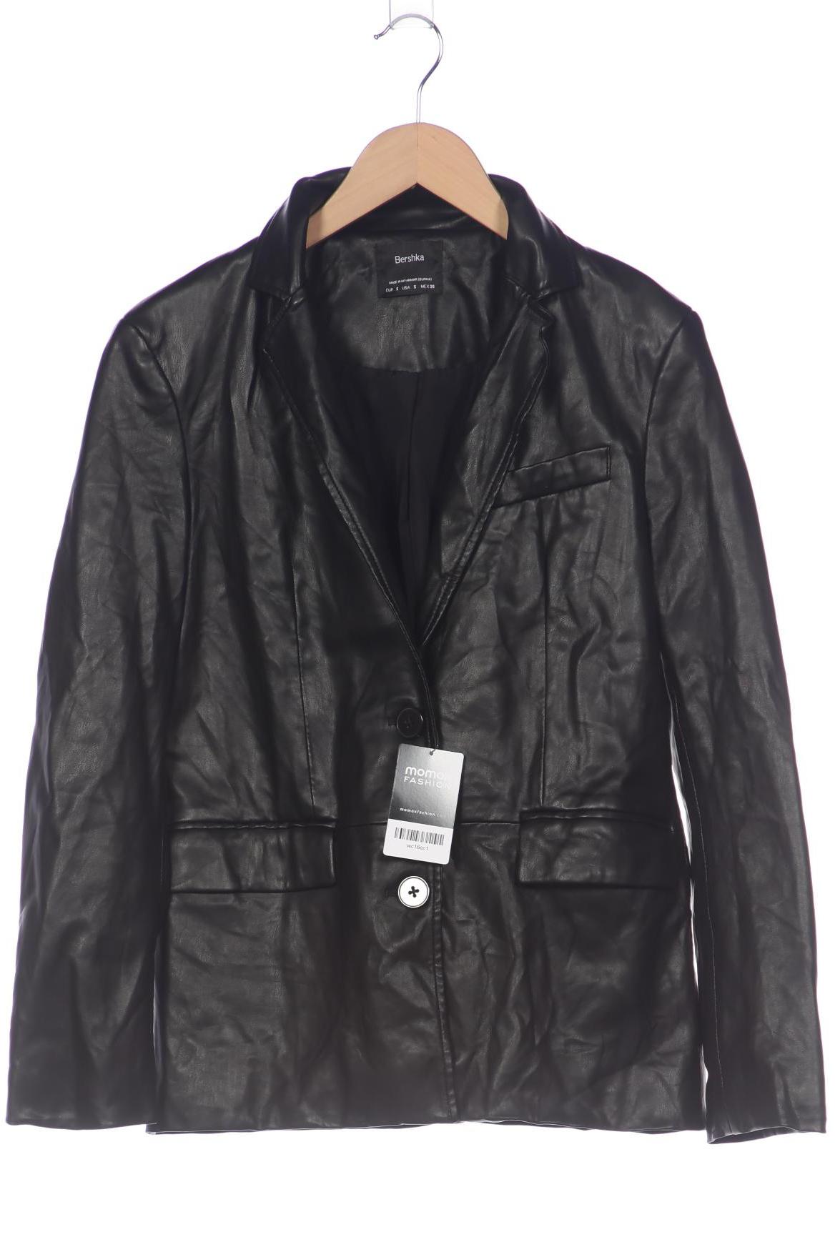 

bershka Damen Jacke, schwarz, Gr. 36