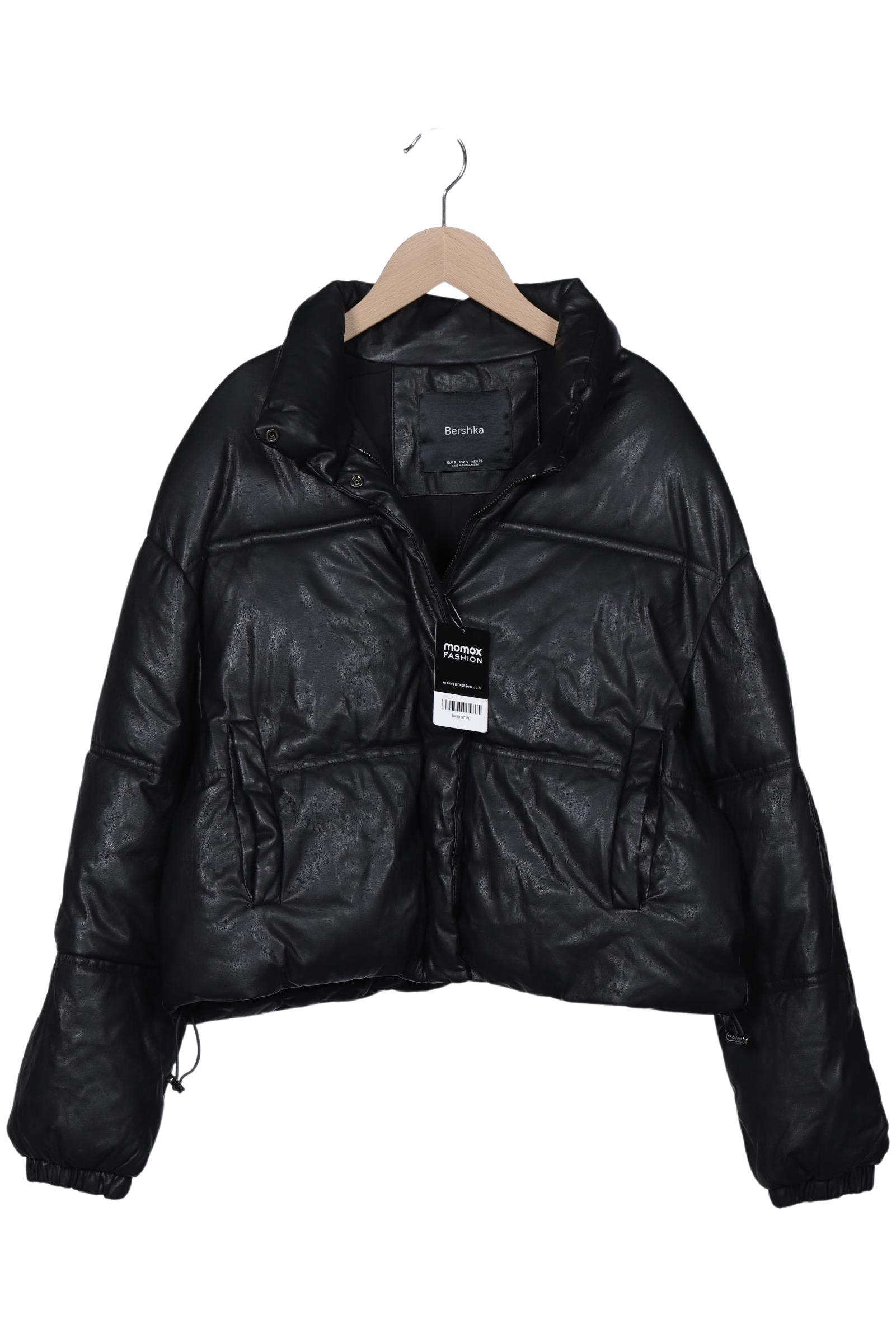 

bershka Damen Jacke, schwarz, Gr. 36