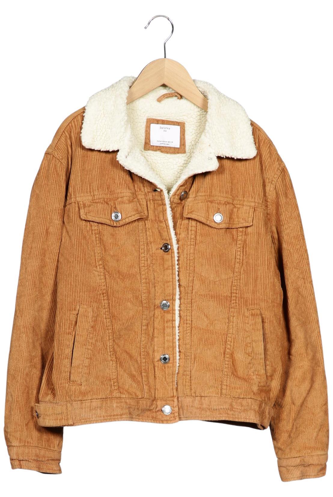 

bershka Damen Jacke, braun, Gr. 38