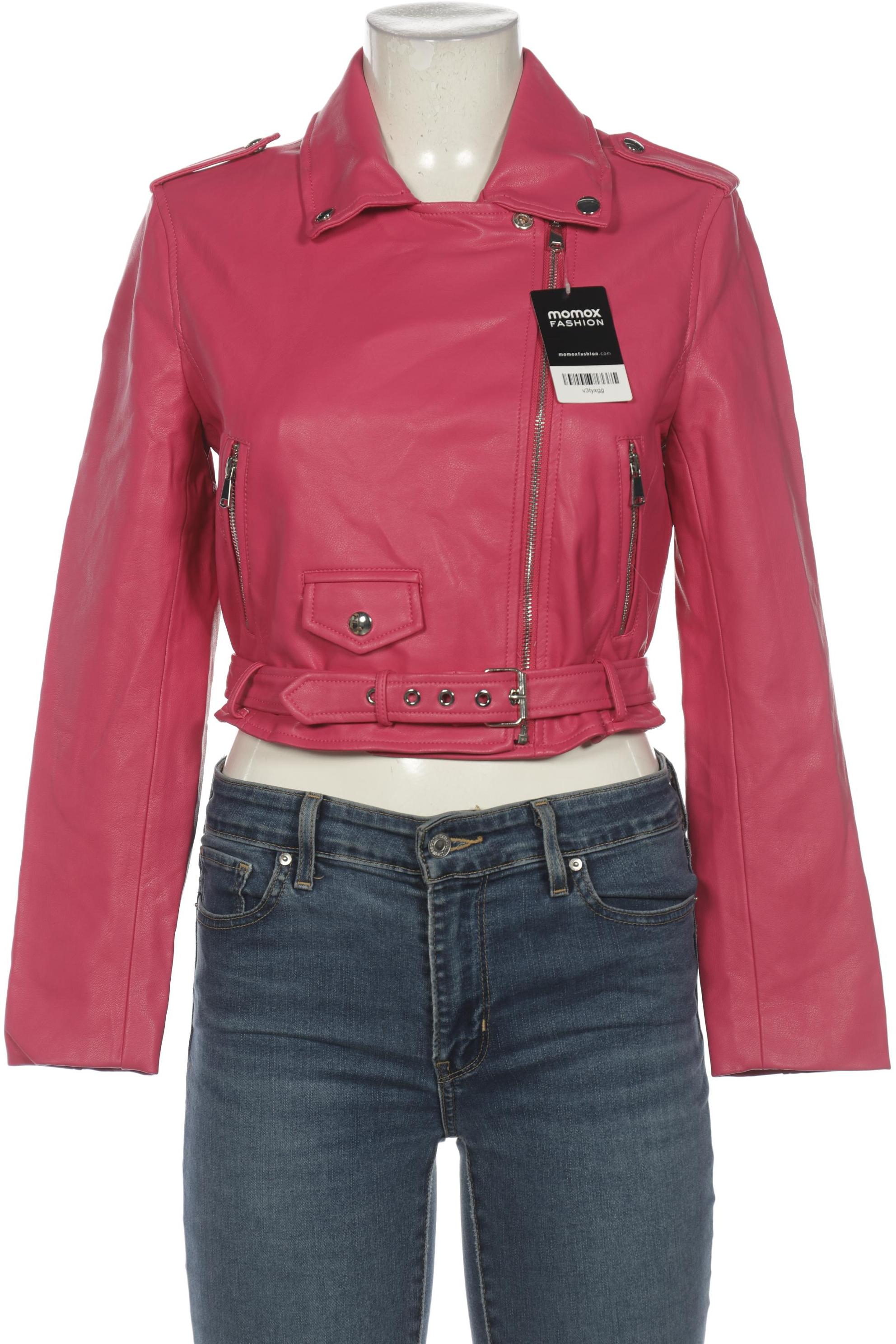 

bershka Damen Jacke, pink, Gr. 38