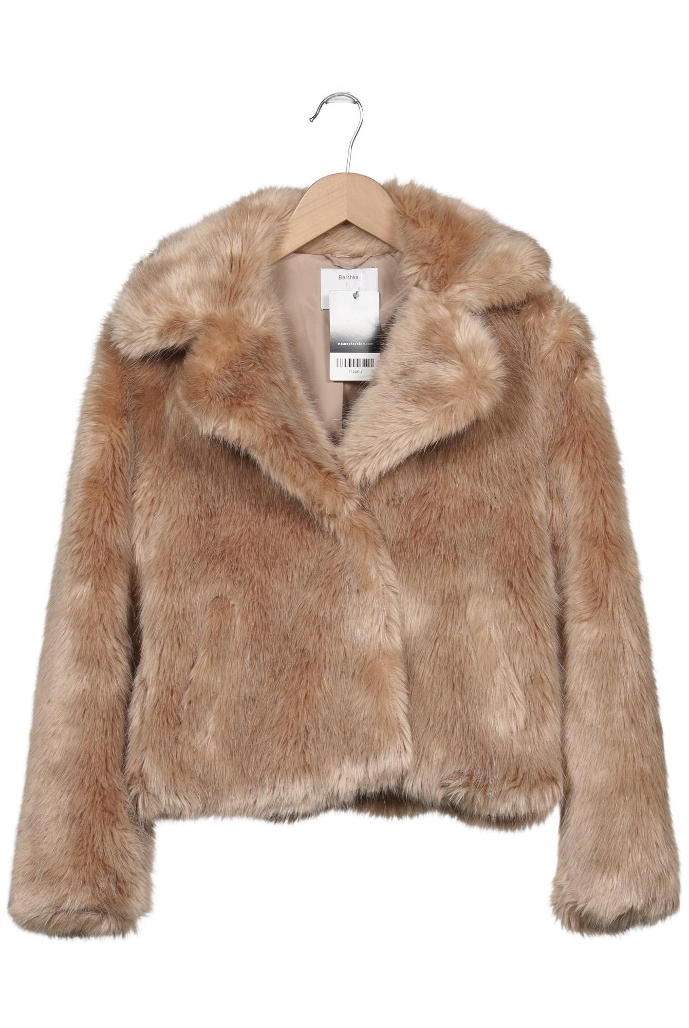 

bershka Damen Jacke, beige, Gr. 34