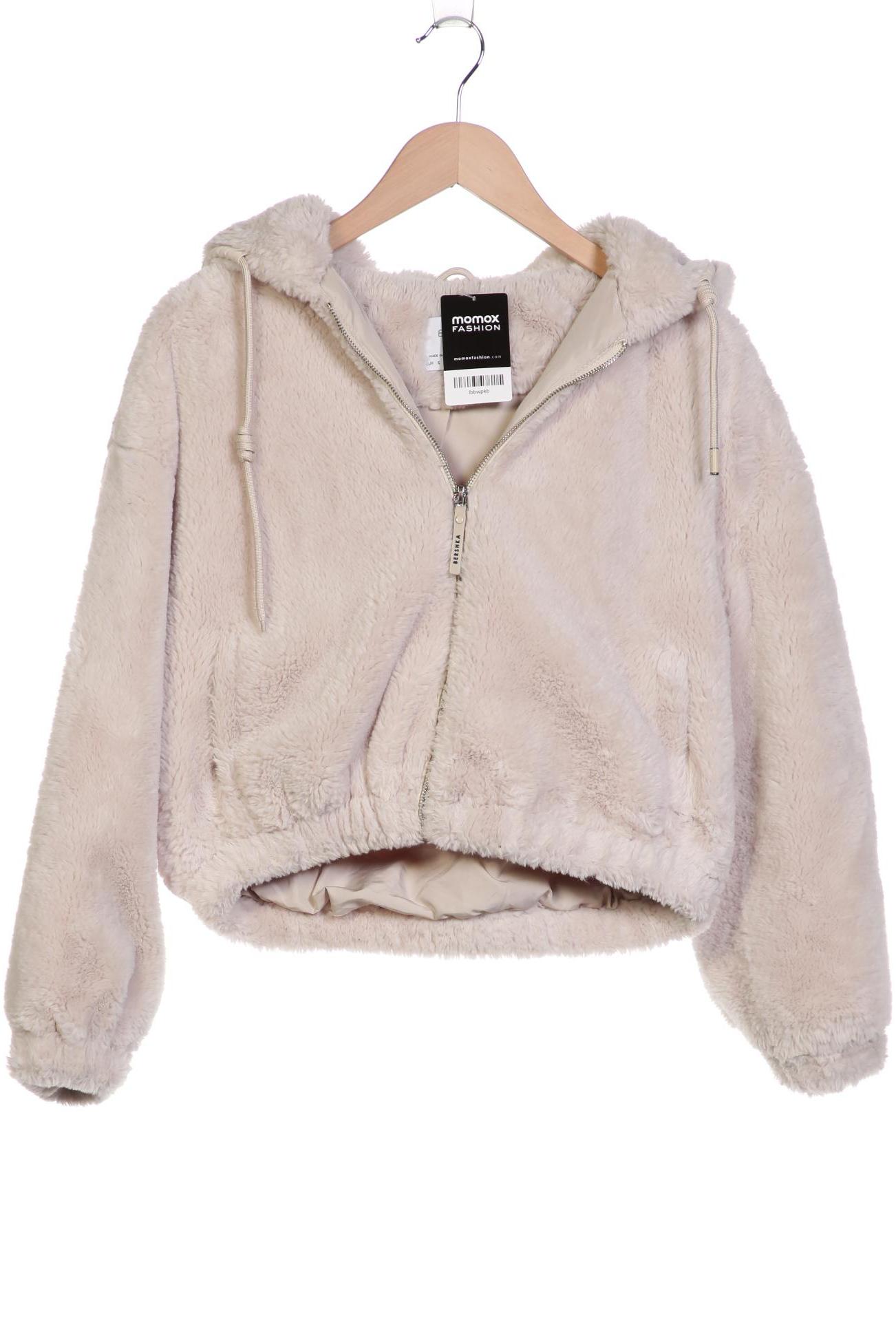 

bershka Damen Jacke, weiß, Gr. 36