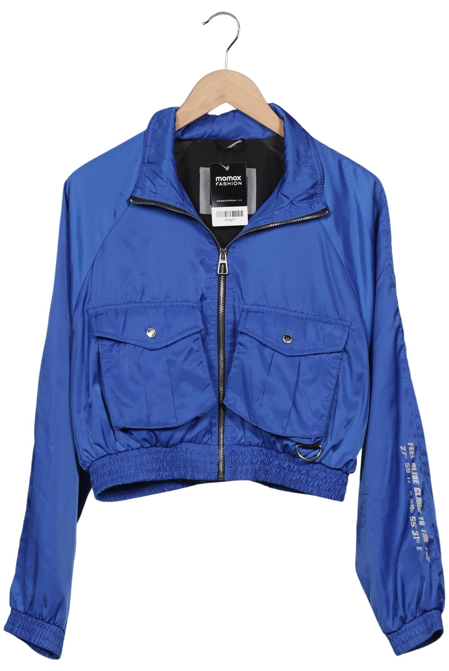 

bershka Damen Jacke, blau, Gr. 42