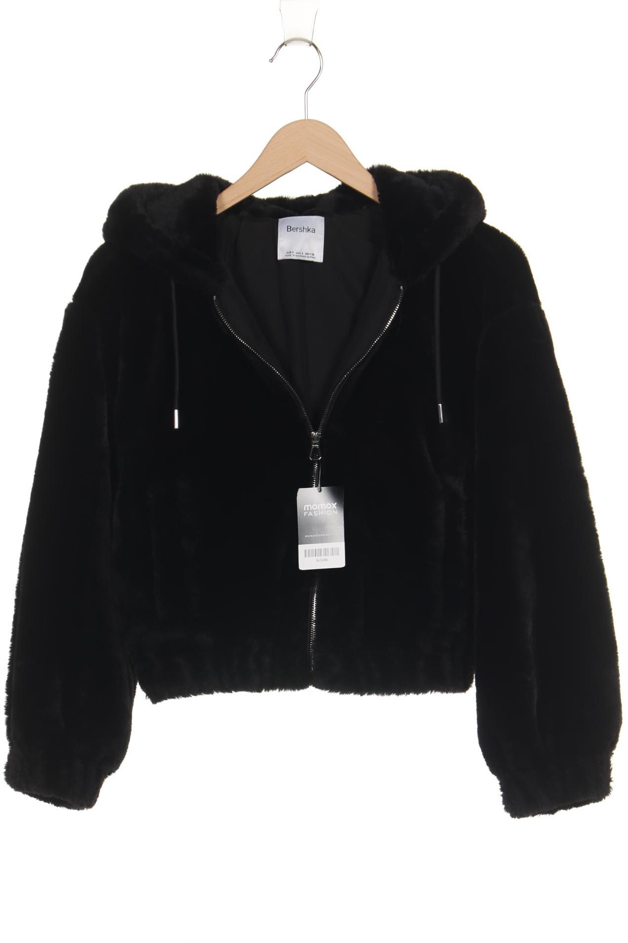 

bershka Damen Jacke, schwarz, Gr. 36