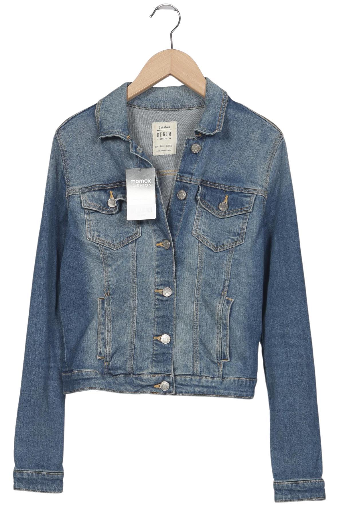 

bershka Damen Jacke, blau, Gr. 36