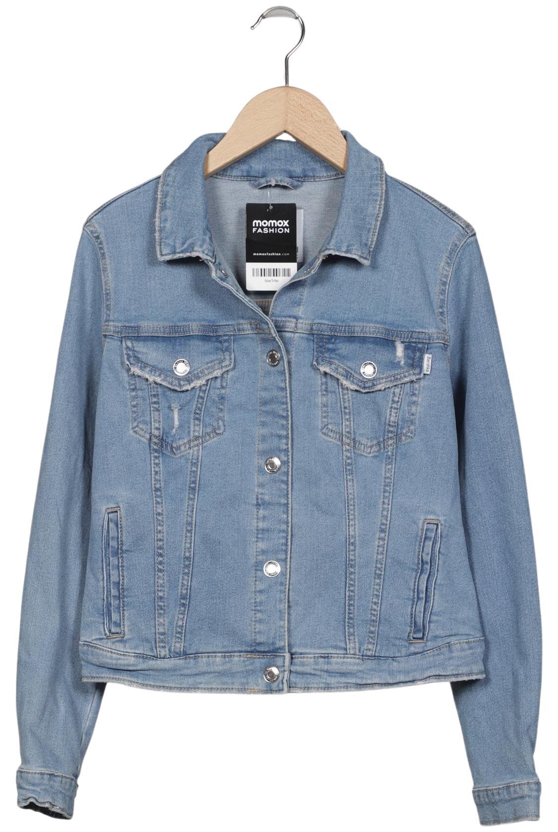 

bershka Damen Jacke, hellblau, Gr. 38