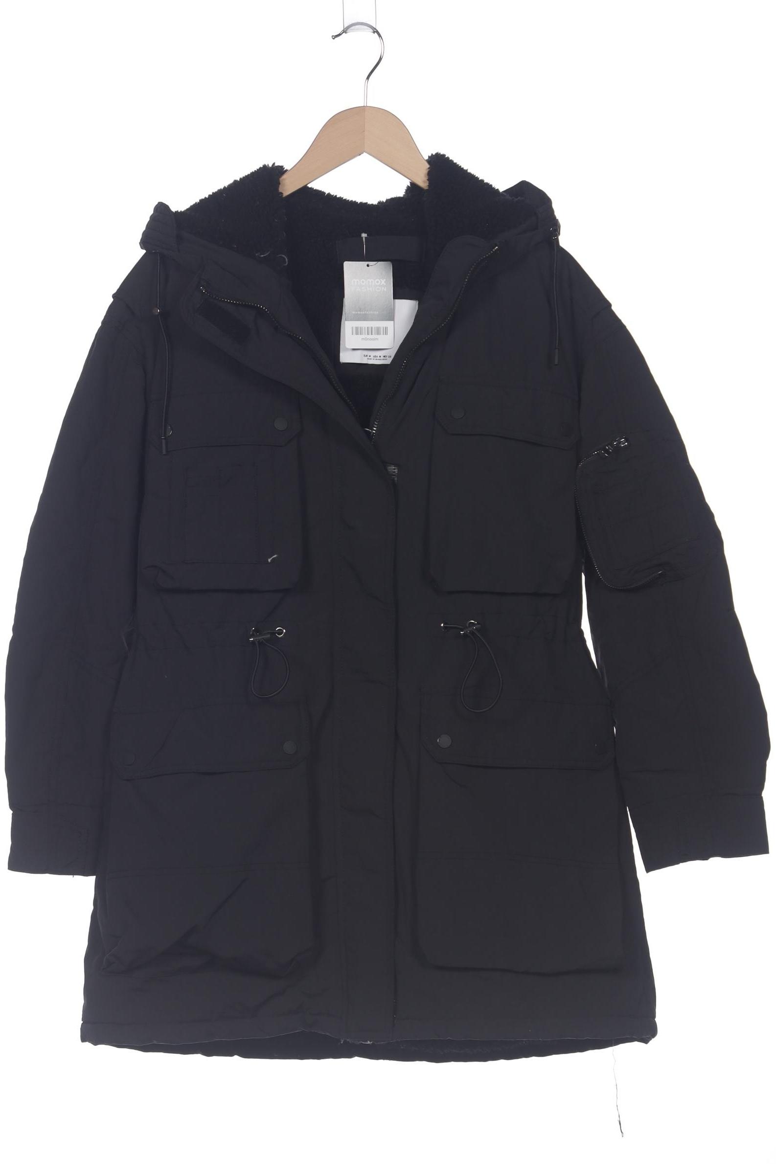 

bershka Damen Jacke, schwarz, Gr. 38