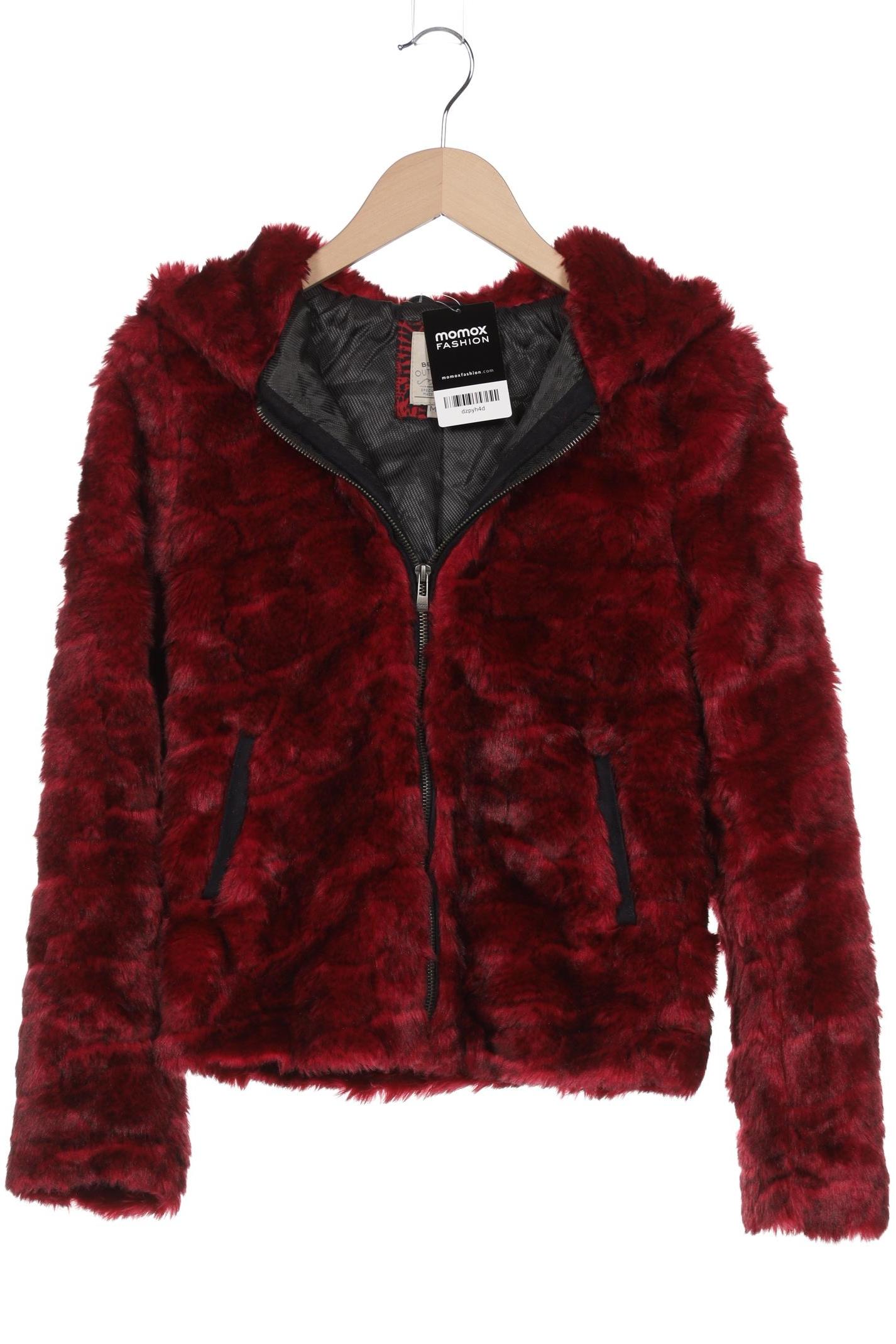 

bershka Damen Jacke, rot, Gr. 38