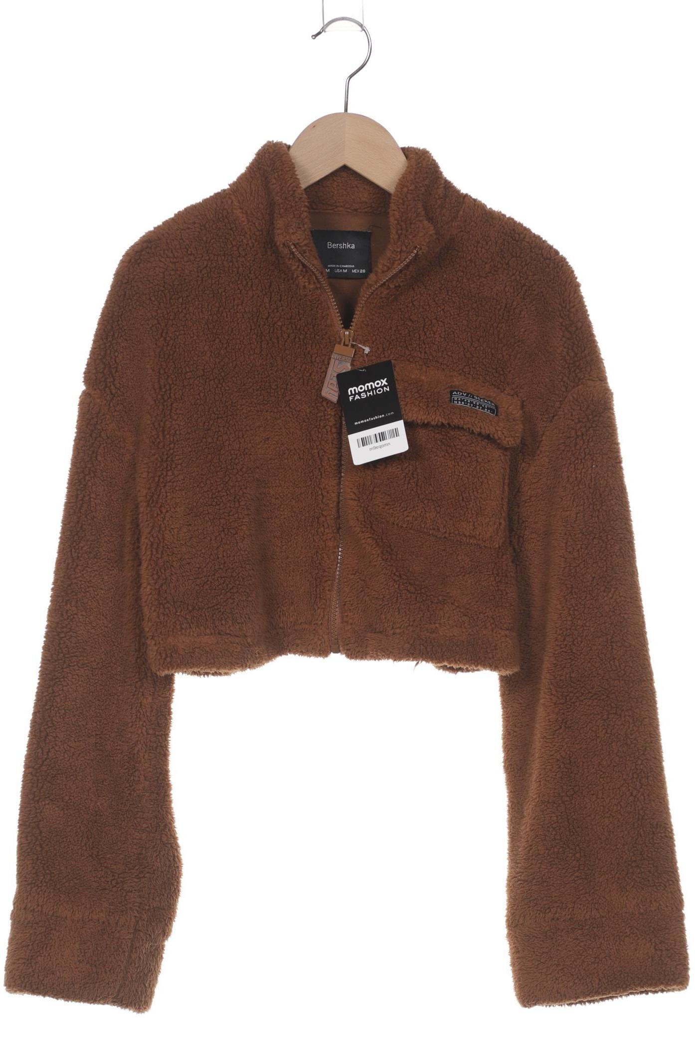 

bershka Damen Jacke, braun, Gr. 38
