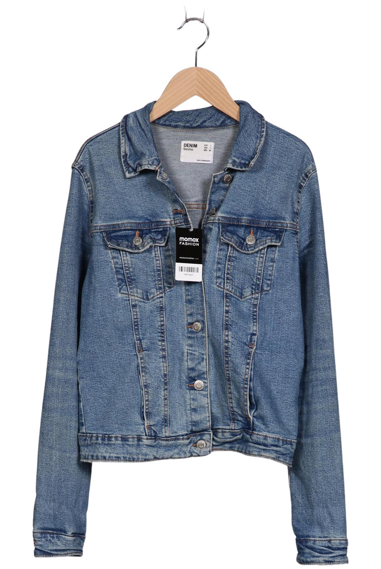 

bershka Damen Jacke, blau, Gr. 42
