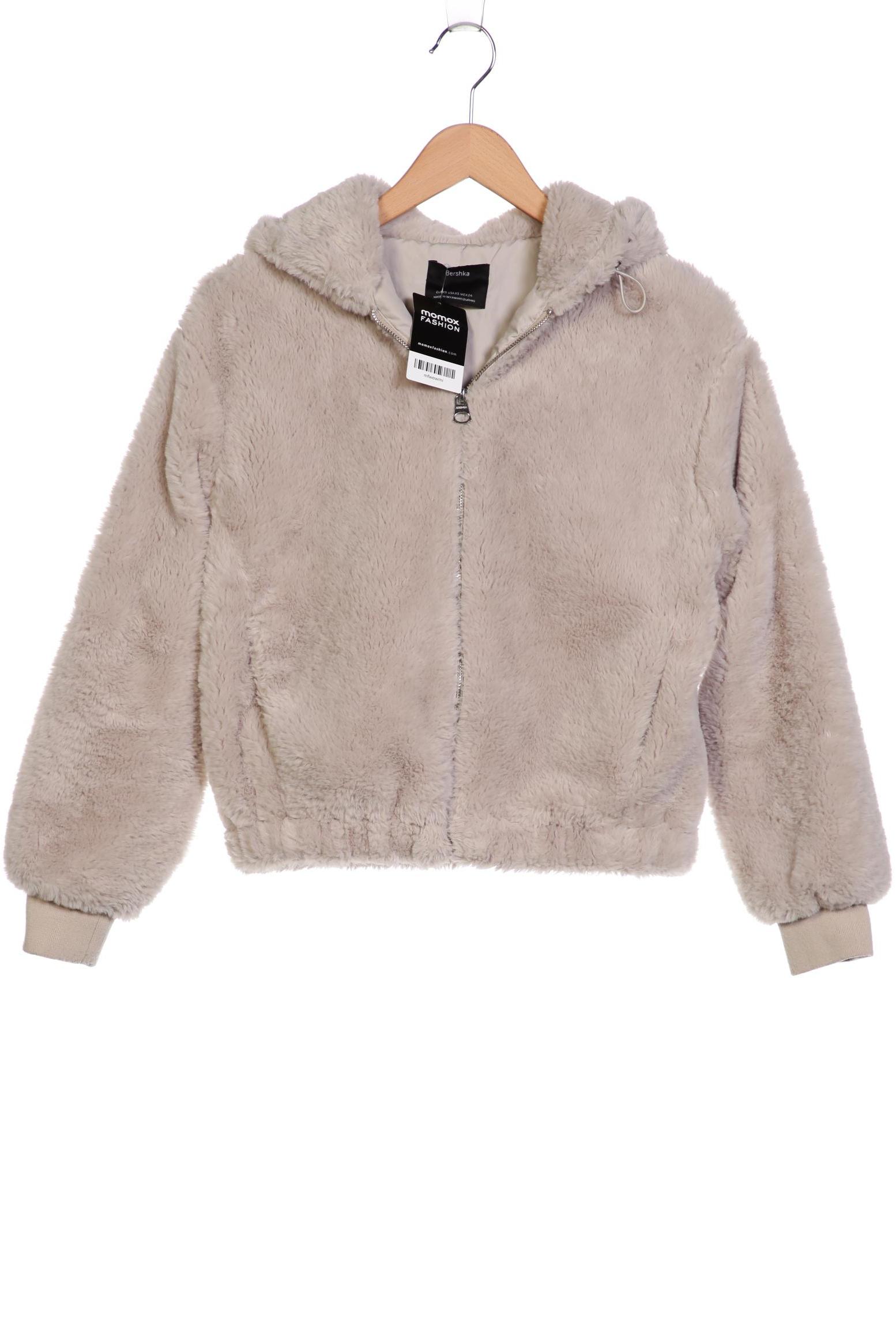 

bershka Damen Jacke, beige, Gr. 34