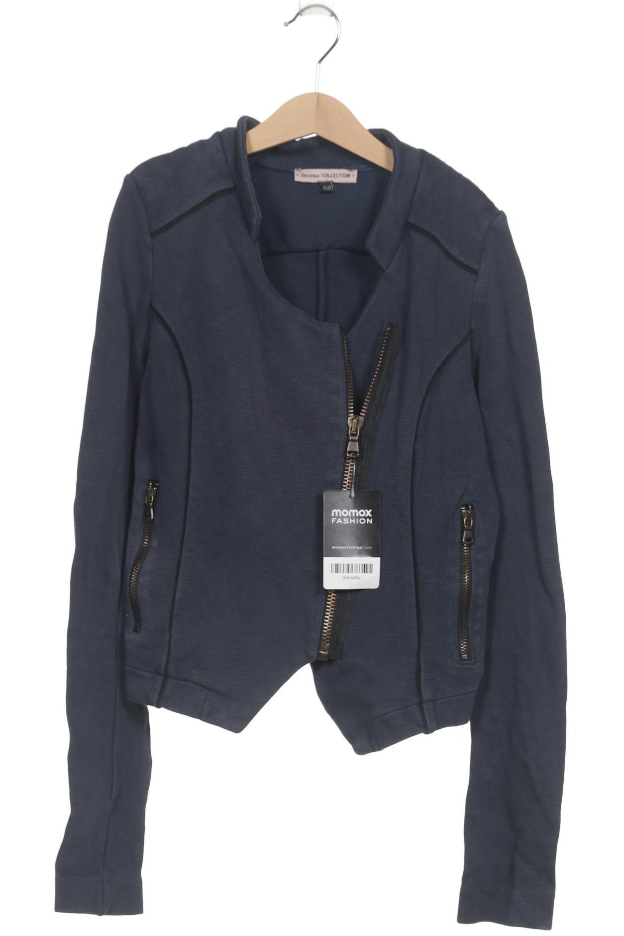 

bershka Damen Jacke, marineblau, Gr. 36