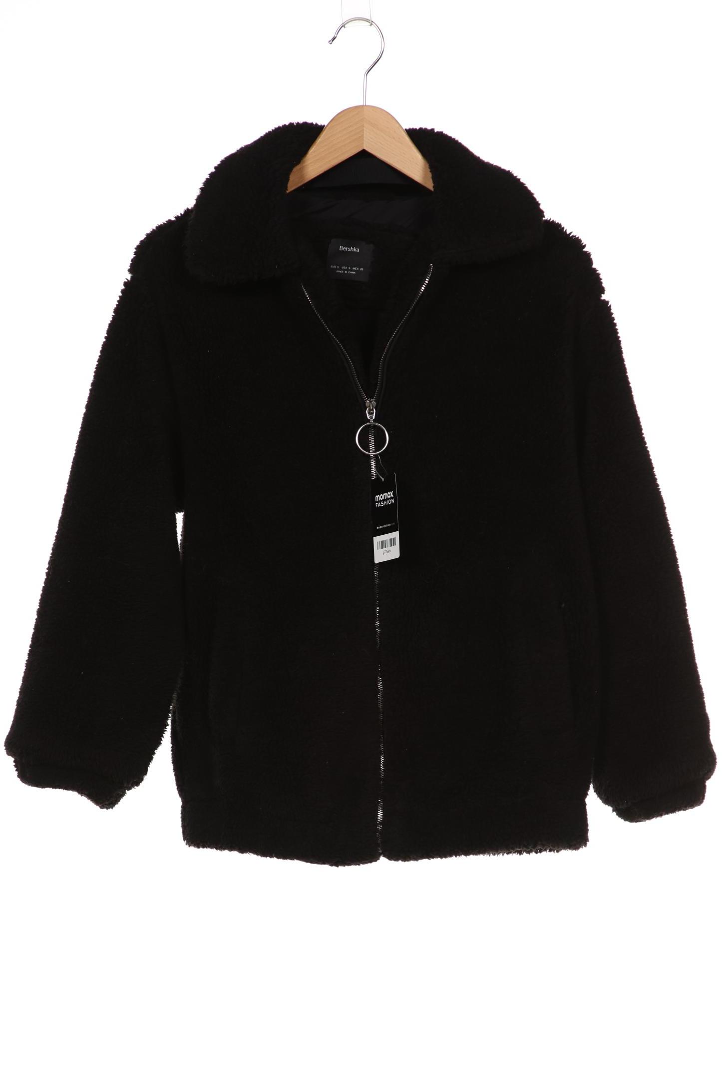 

bershka Damen Jacke, schwarz