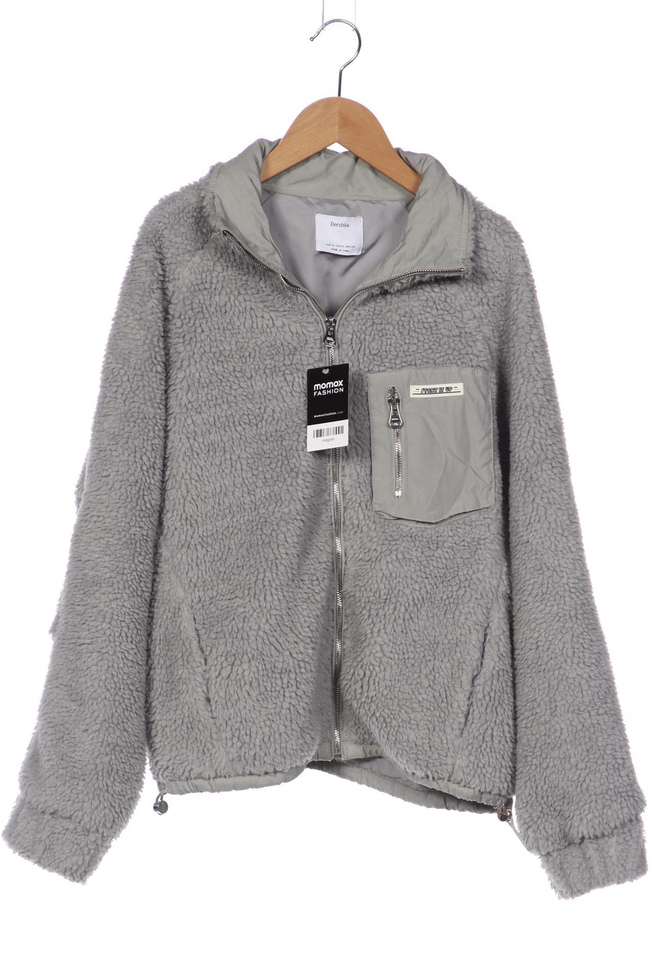 

bershka Damen Jacke, grau, Gr. 38