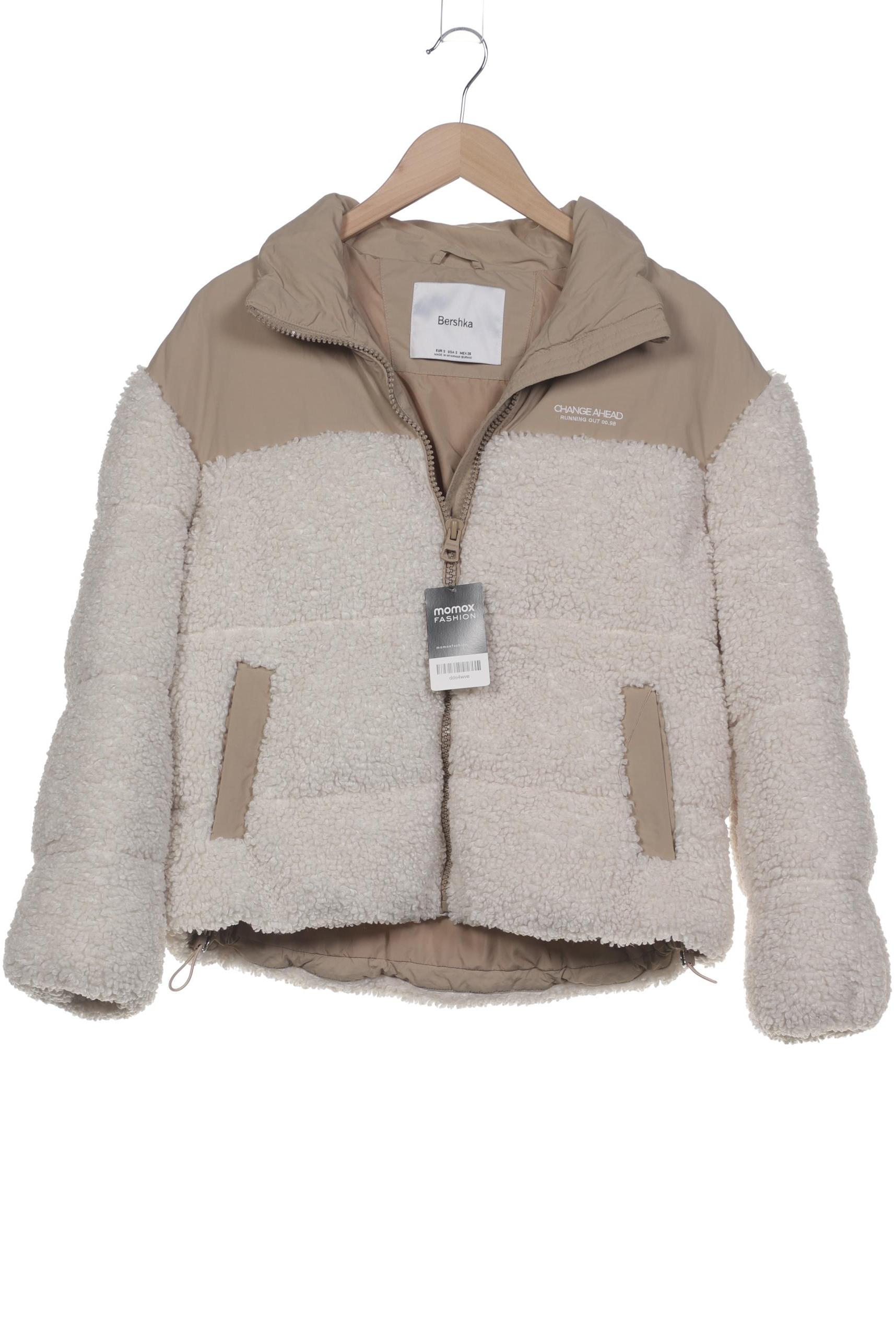 

bershka Damen Jacke, beige, Gr. 36