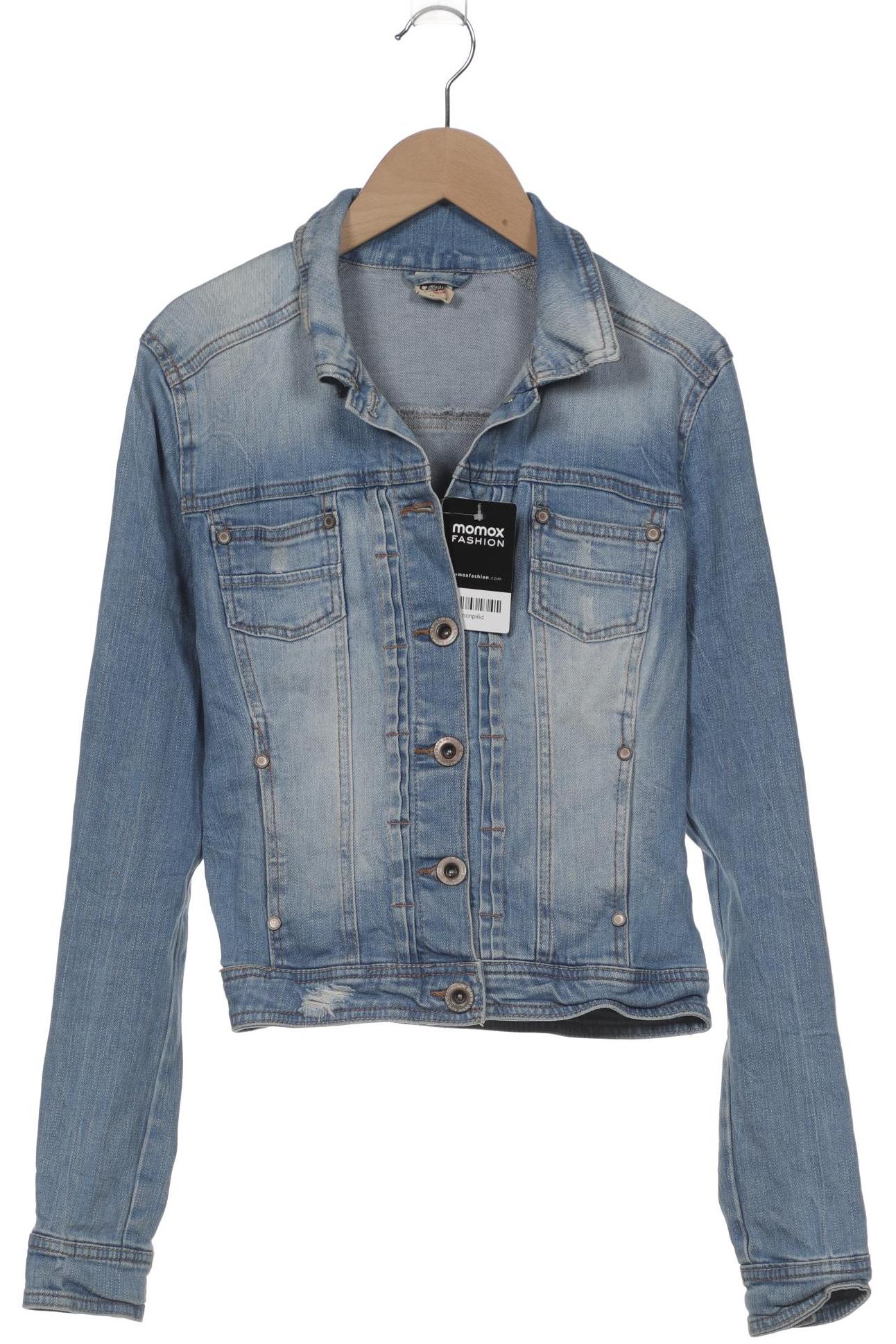 

bershka Damen Jacke, blau, Gr. 38