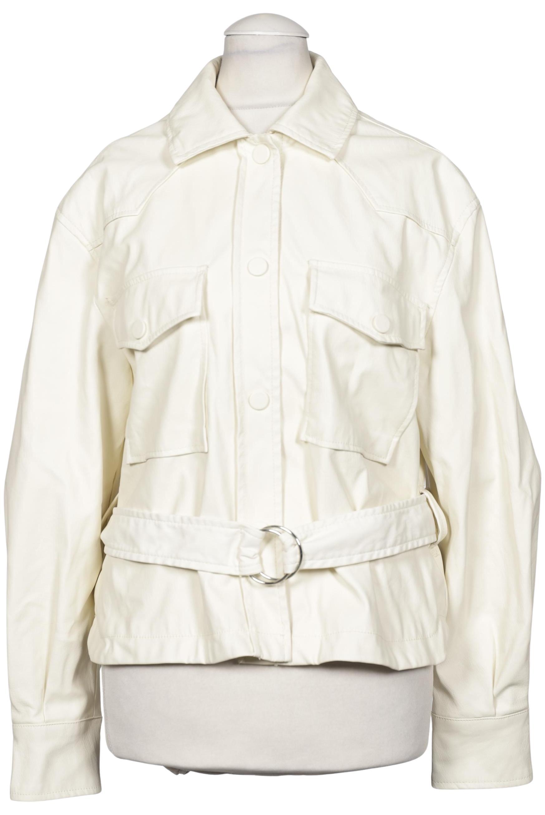 

bershka Damen Jacke, cremeweiß, Gr. 36