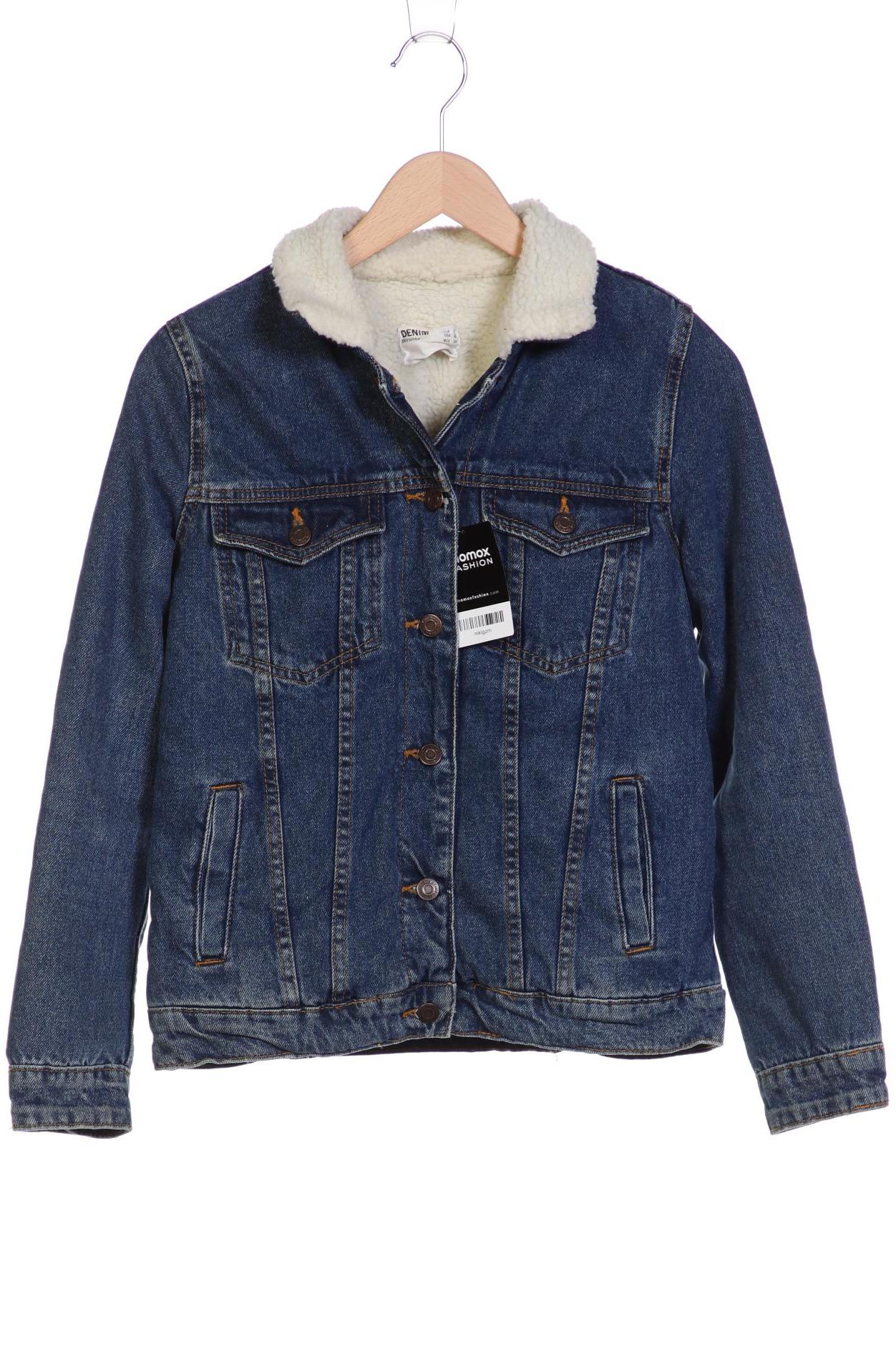 

bershka Damen Jacke, marineblau