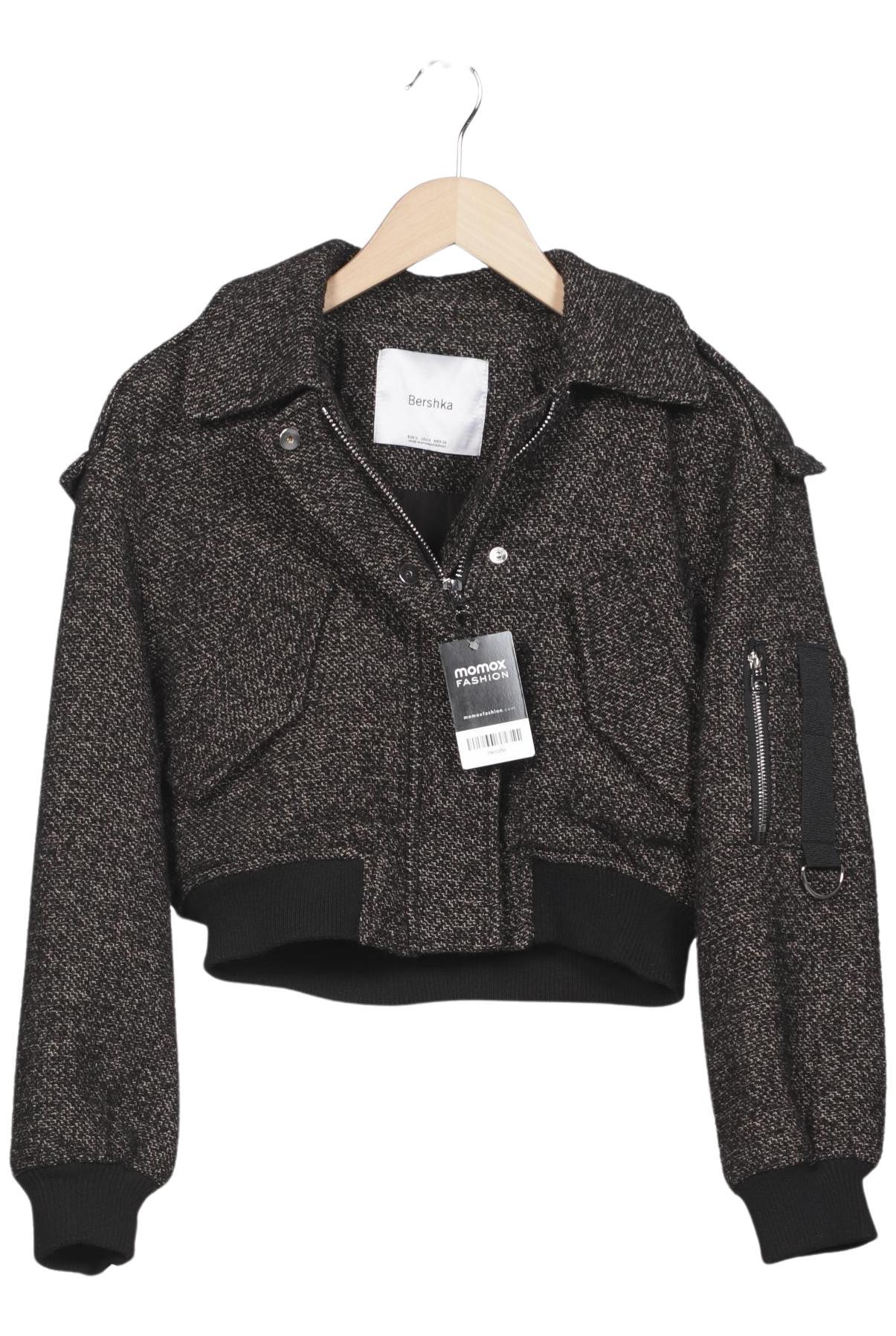 

bershka Damen Jacke, grau, Gr. 36