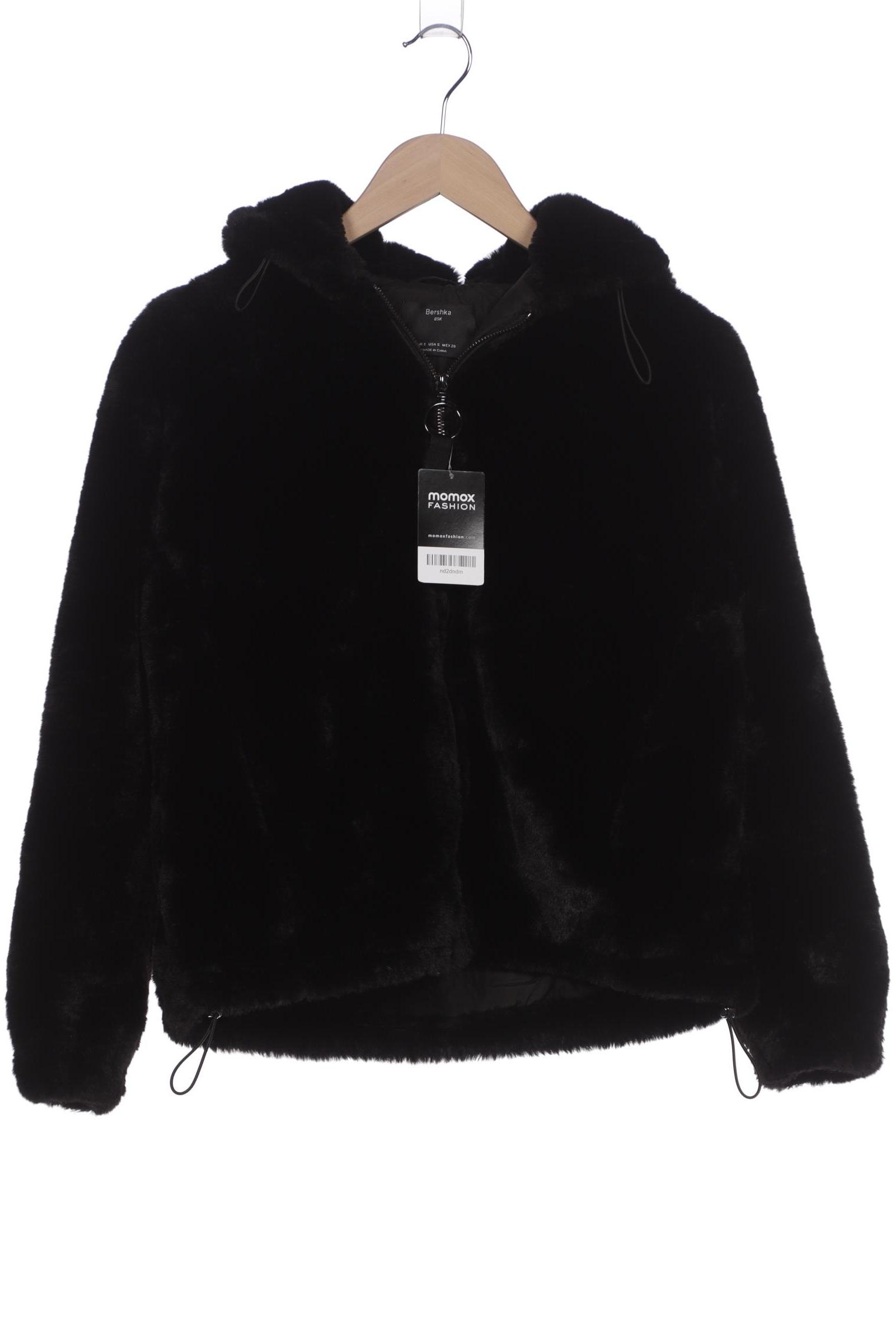 

bershka Damen Jacke, schwarz, Gr. 36