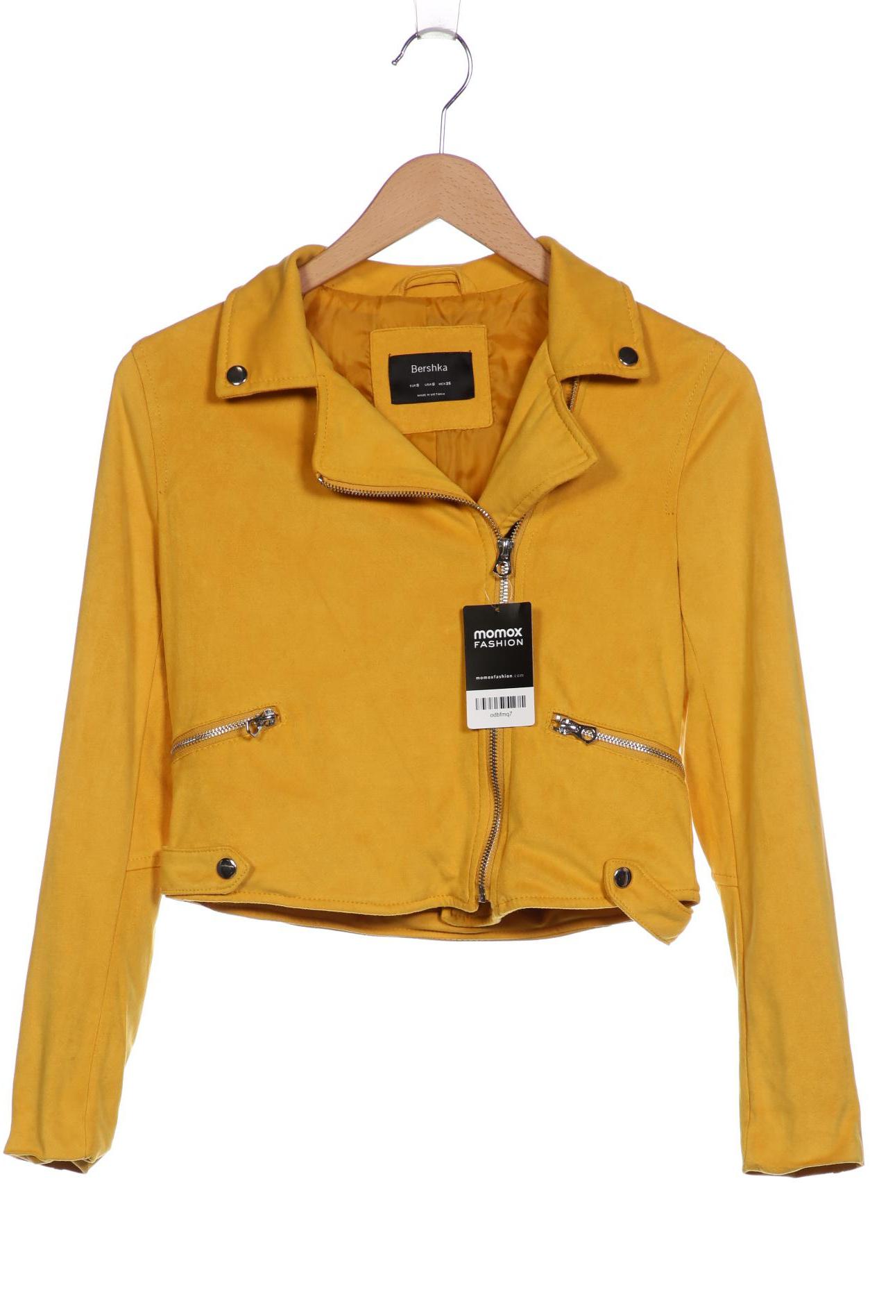 

bershka Damen Jacke, orange, Gr. 36