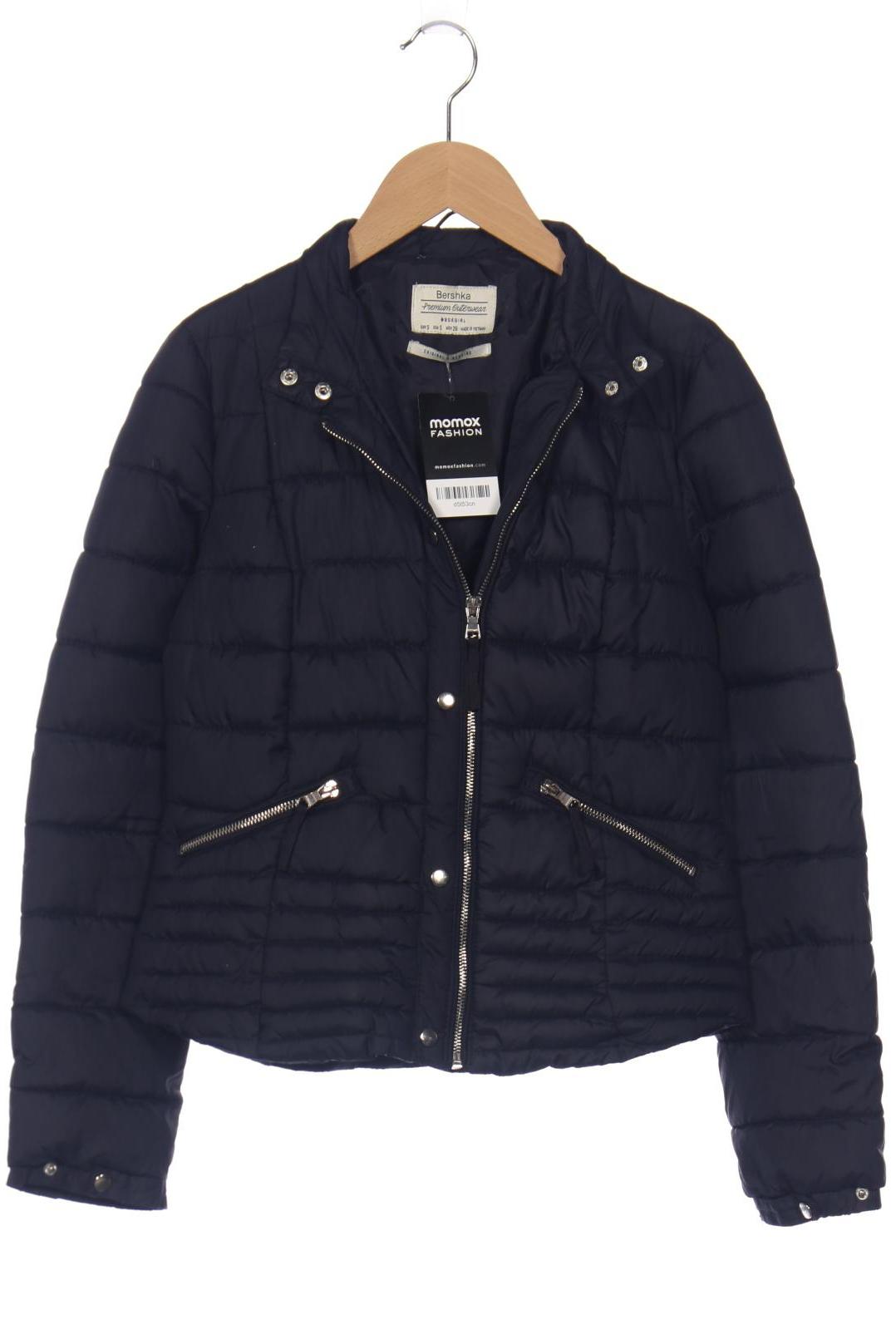 

bershka Damen Jacke, marineblau, Gr. 36