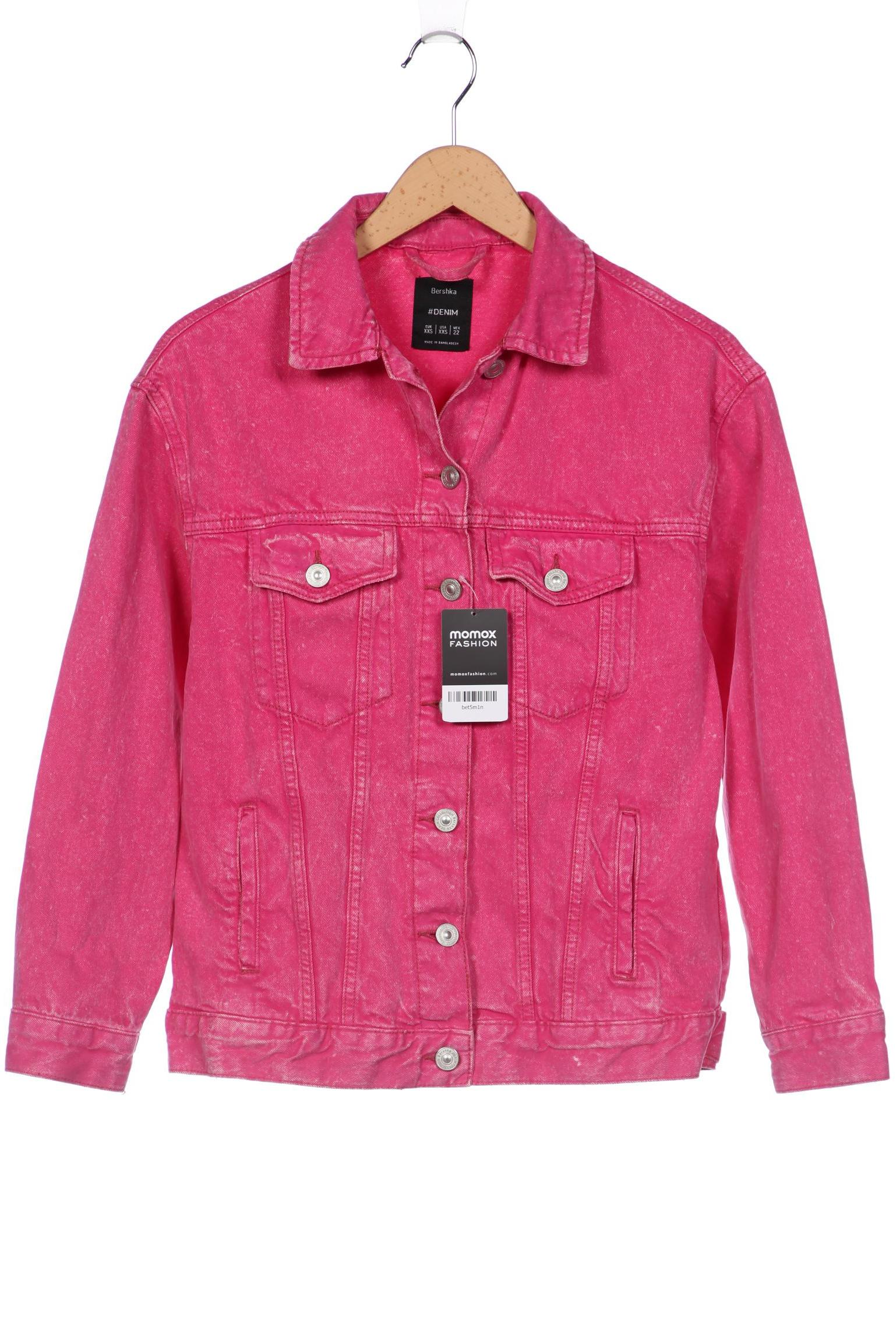 

bershka Damen Jacke, pink, Gr. 32