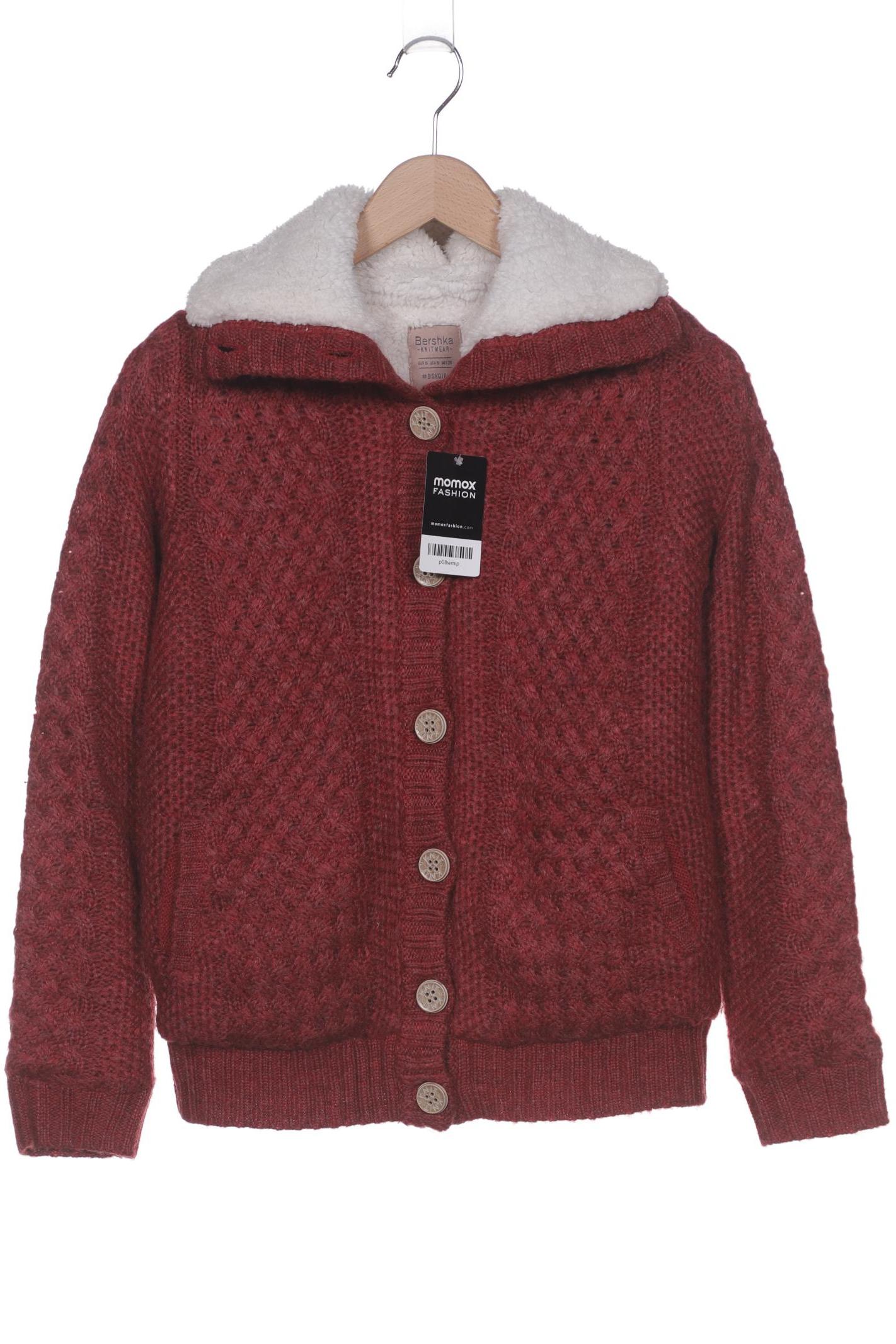 

bershka Damen Jacke, bordeaux, Gr. 36