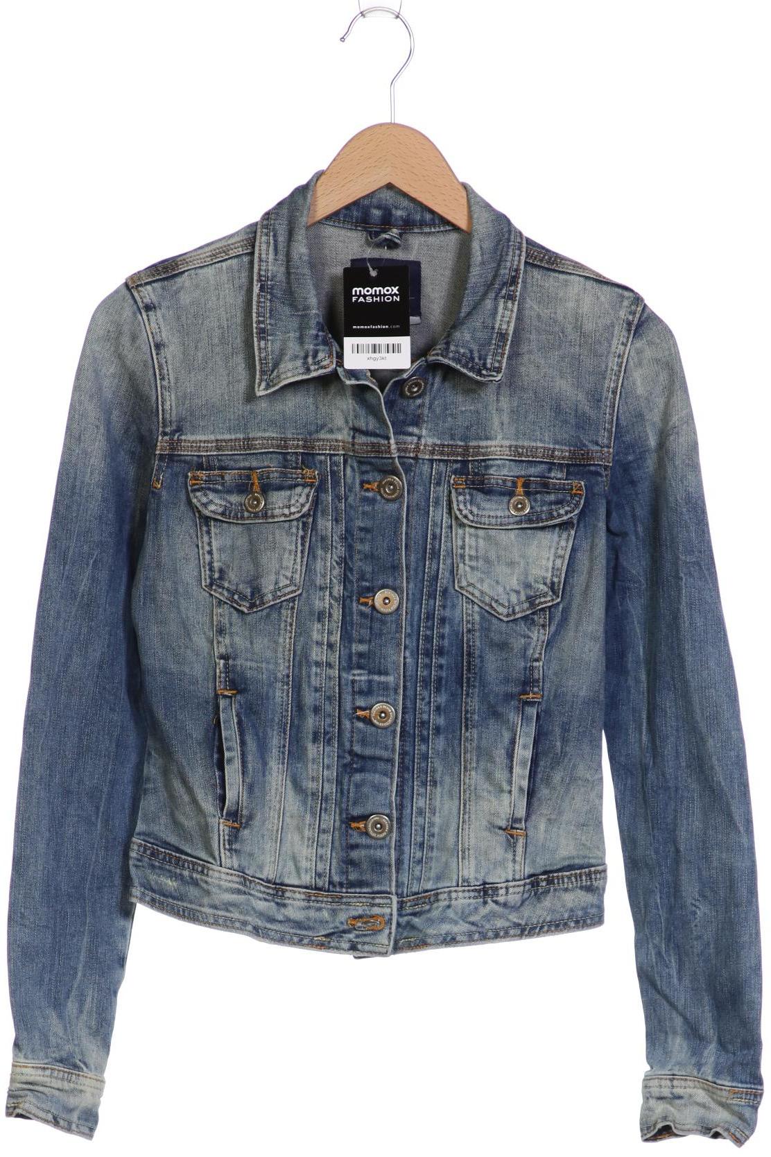 

bershka Damen Jacke, blau
