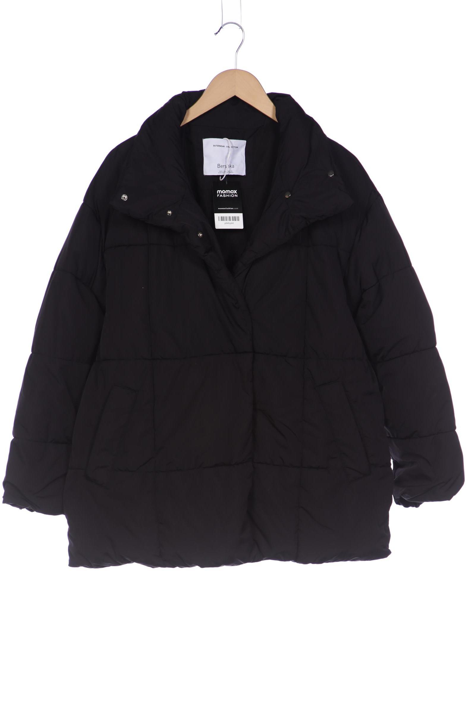 

bershka Damen Jacke, schwarz, Gr. 42