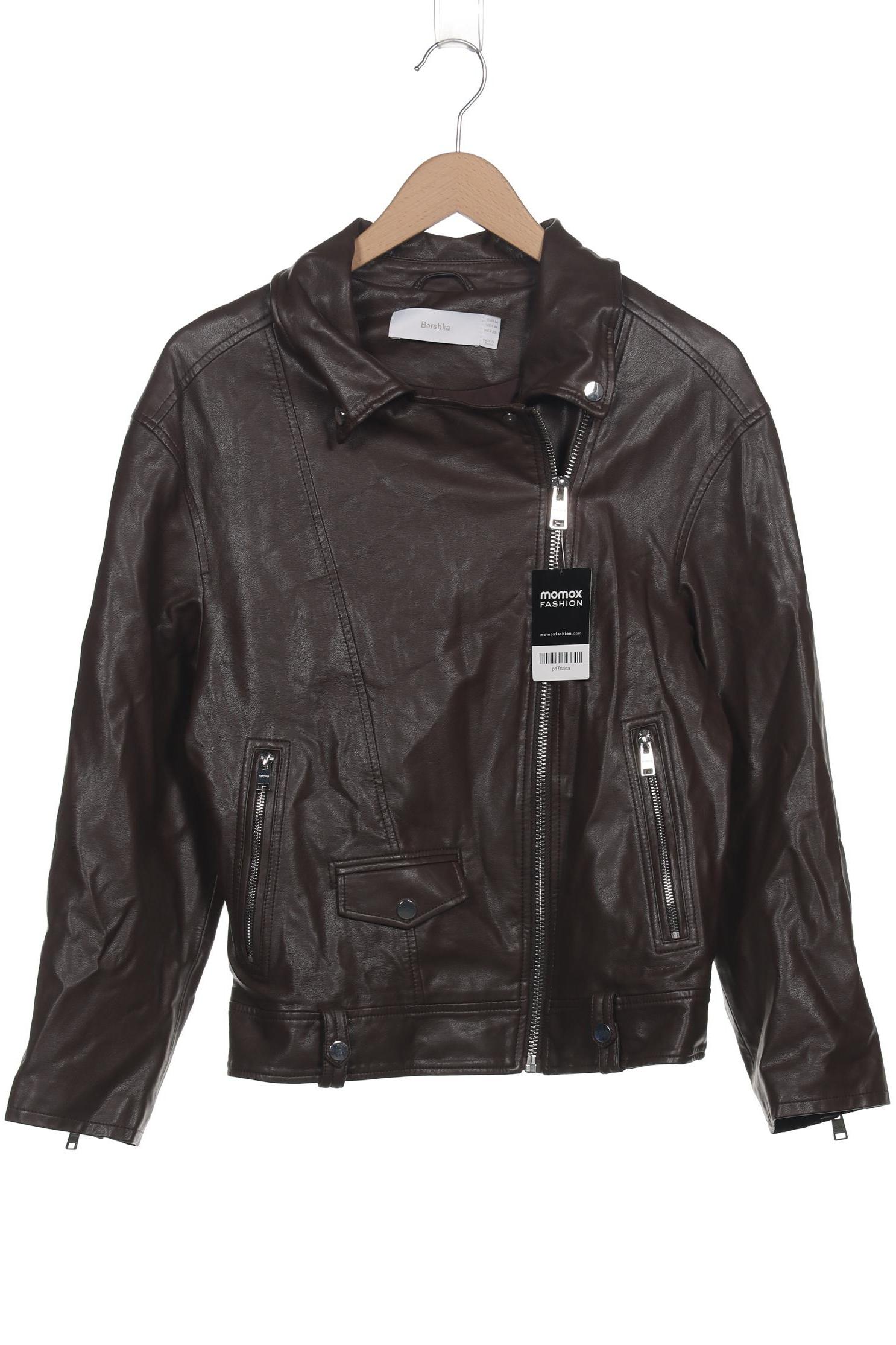 

bershka Damen Jacke, braun, Gr. 38