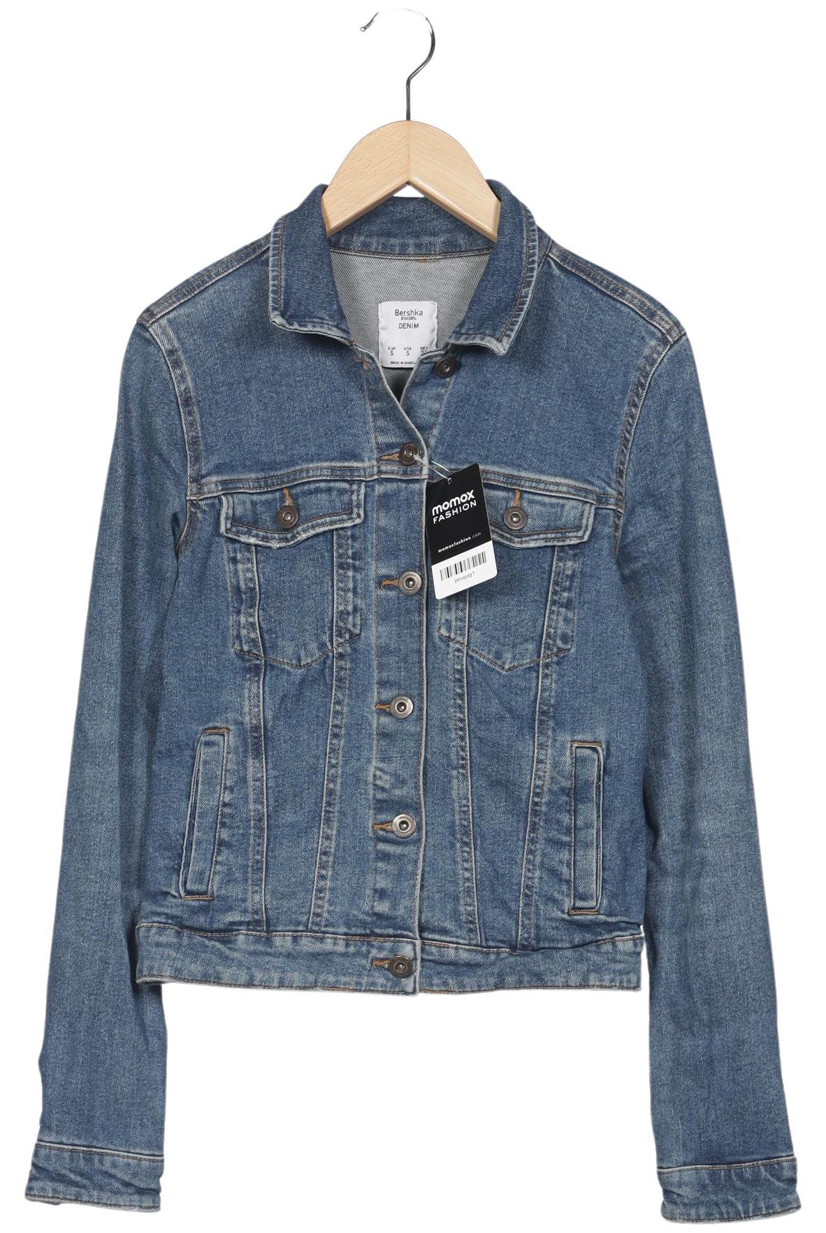 

bershka Damen Jacke, blau, Gr. 36