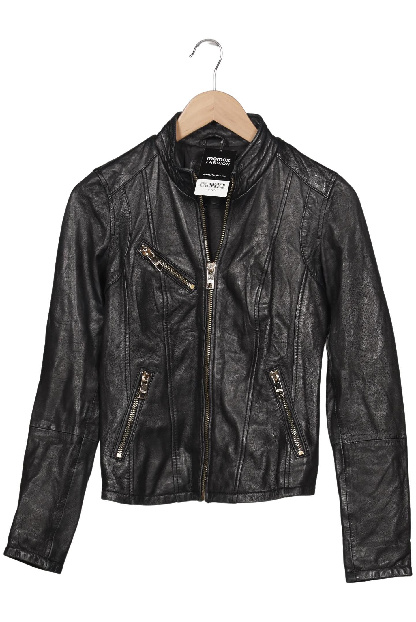 

bershka Damen Jacke, schwarz, Gr. 36