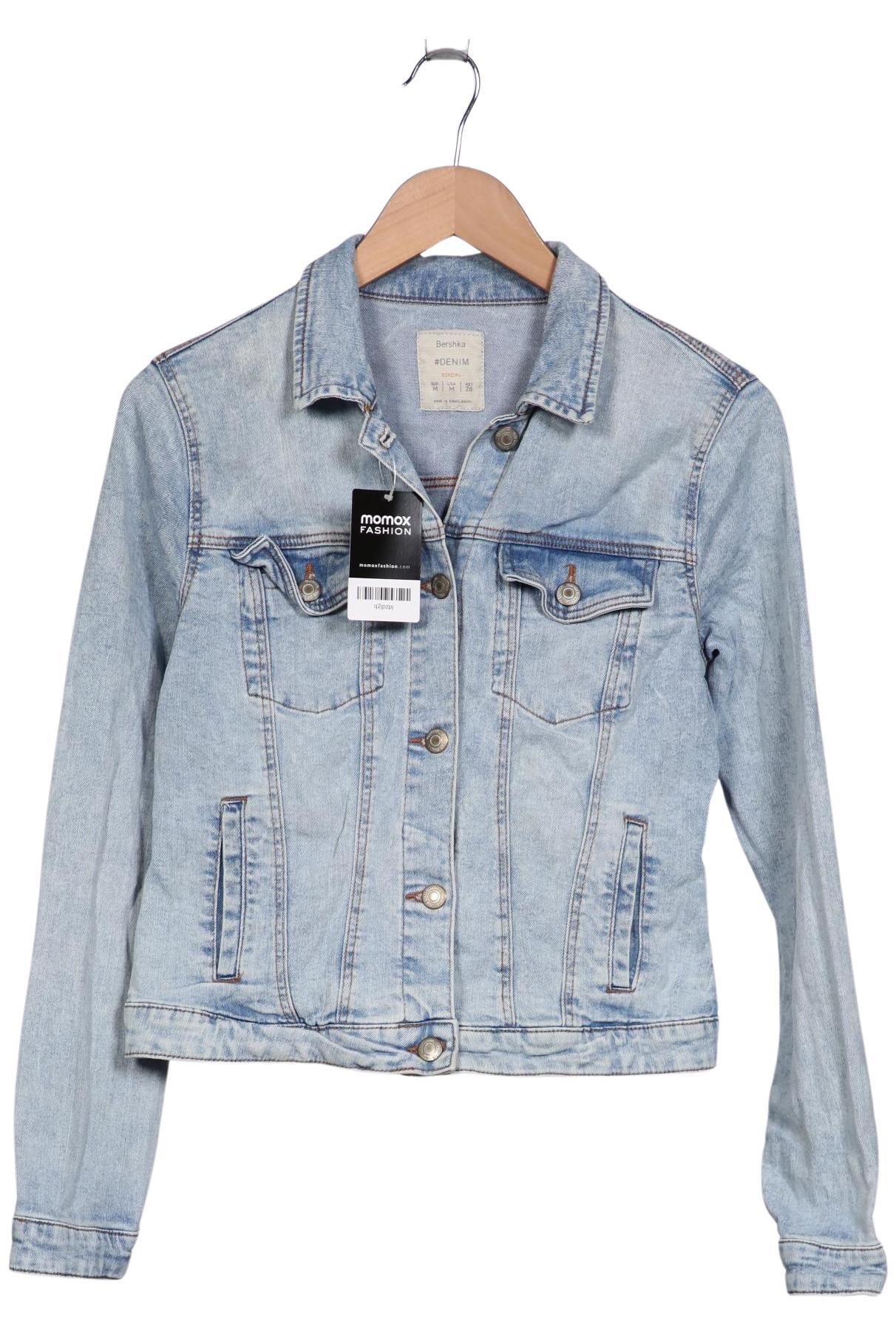 

bershka Damen Jacke, hellblau, Gr. 38